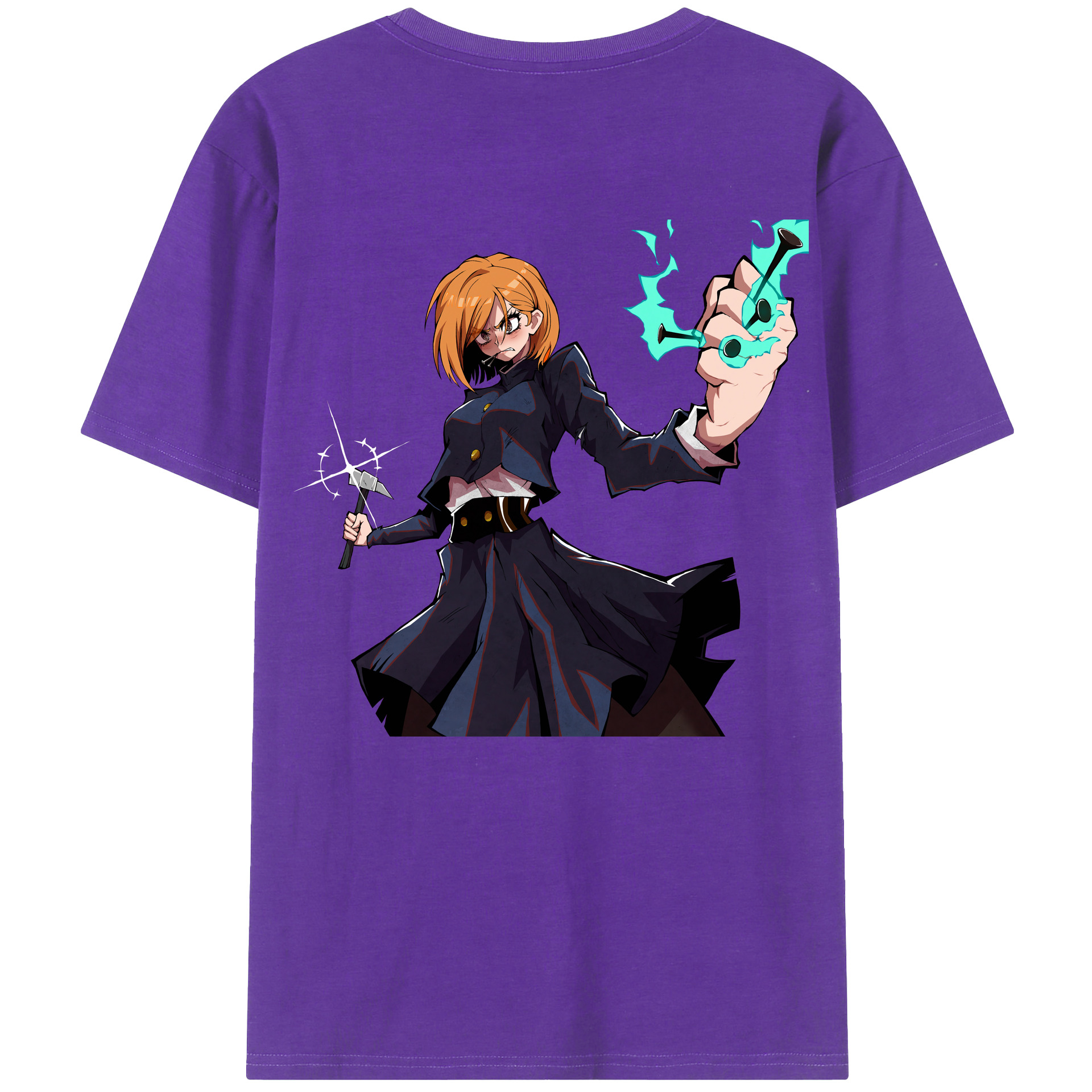 （画像用） 呪術廻戦 Jujutsu Kaisen 綿100％半袖Tシャツ（背面プリント）