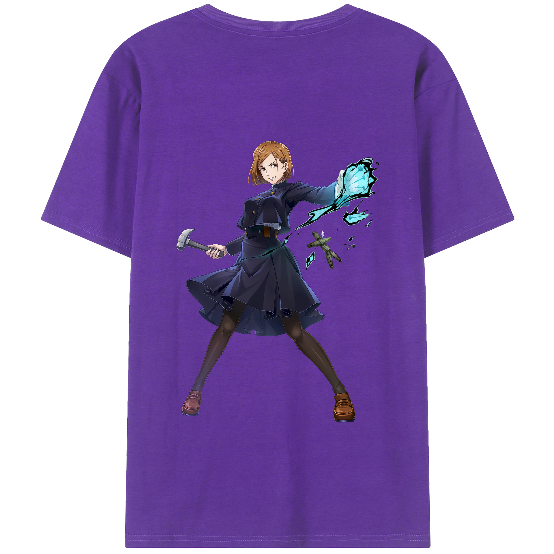 （画像用） 呪術廻戦 Jujutsu Kaisen 綿100％半袖Tシャツ（背面プリント）