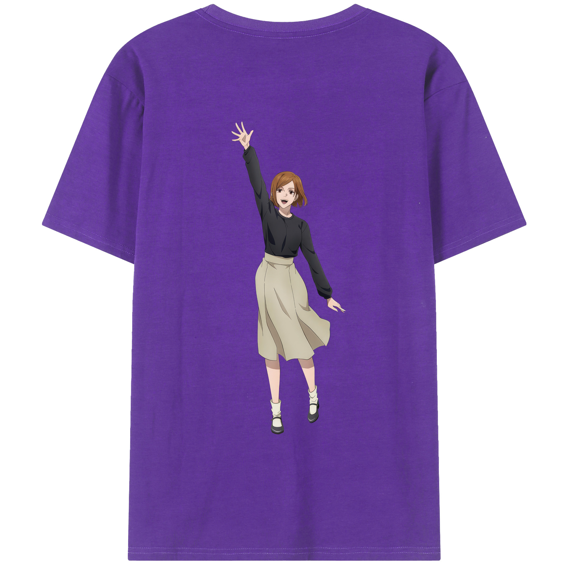 （画像用） 呪術廻戦 Jujutsu Kaisen 綿100％半袖Tシャツ（背面プリント）