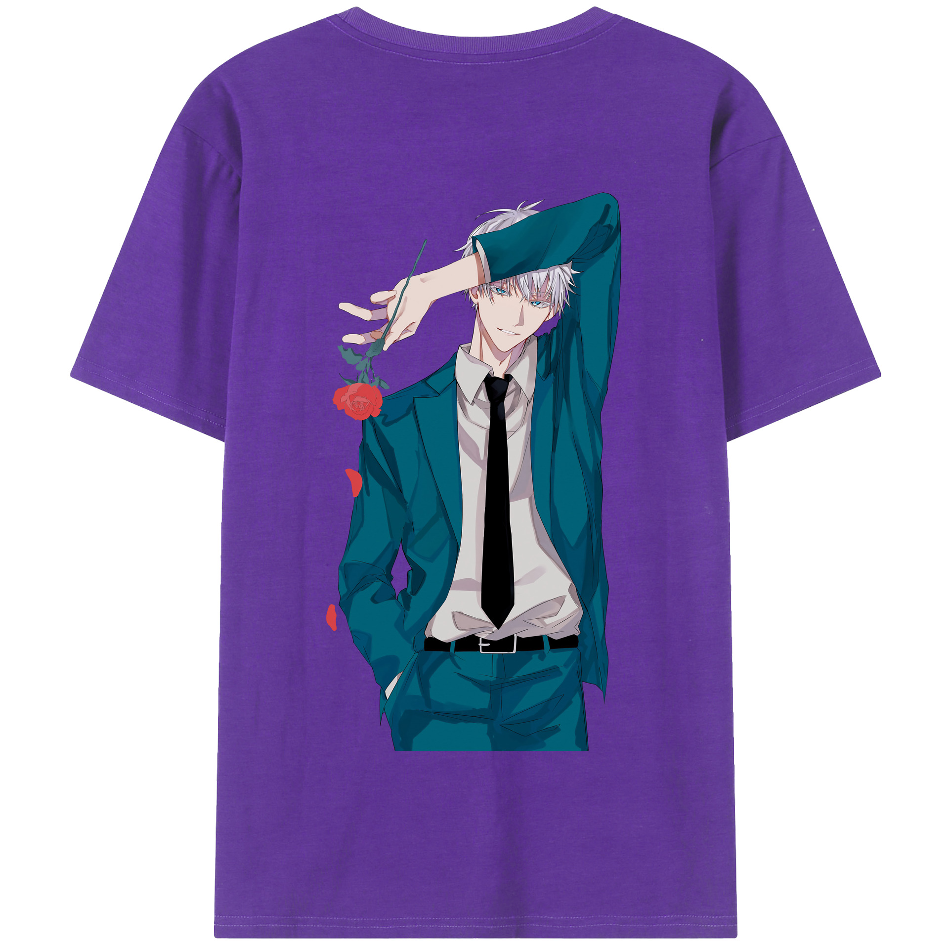 （画像用） 呪術廻戦 Jujutsu Kaisen 綿100％半袖Tシャツ（背面プリント）