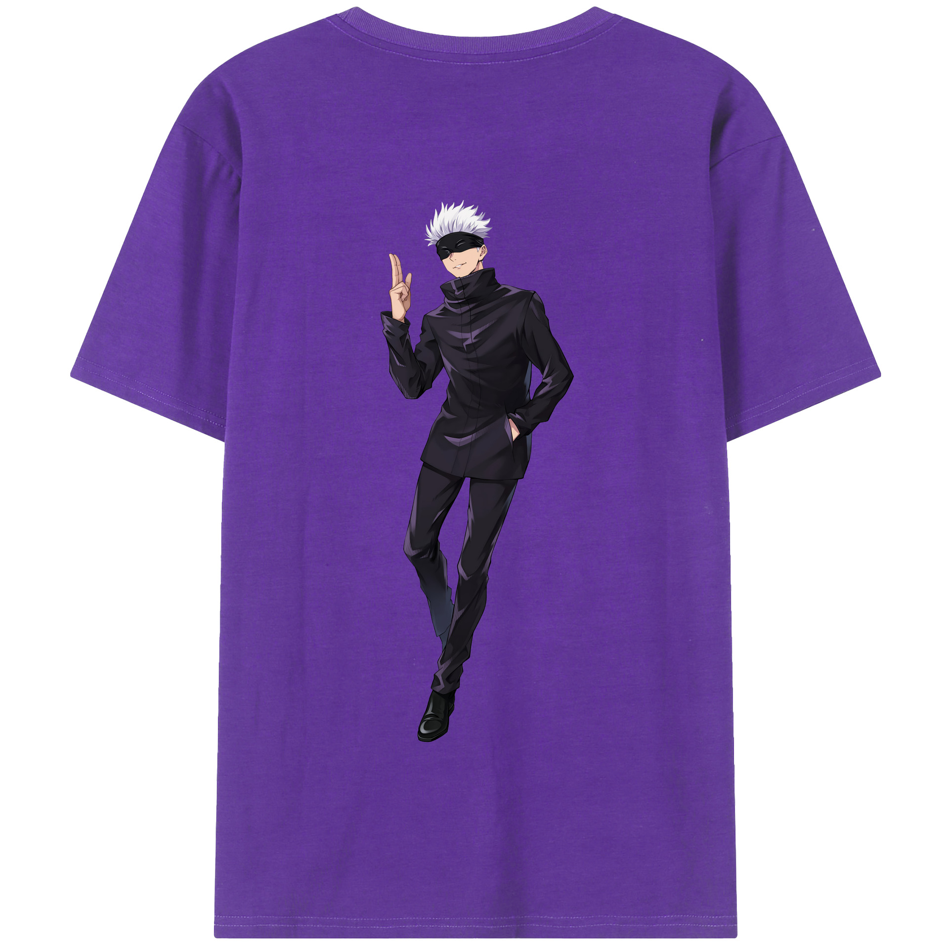 （画像用） 呪術廻戦 Jujutsu Kaisen 綿100％半袖Tシャツ（背面プリント）