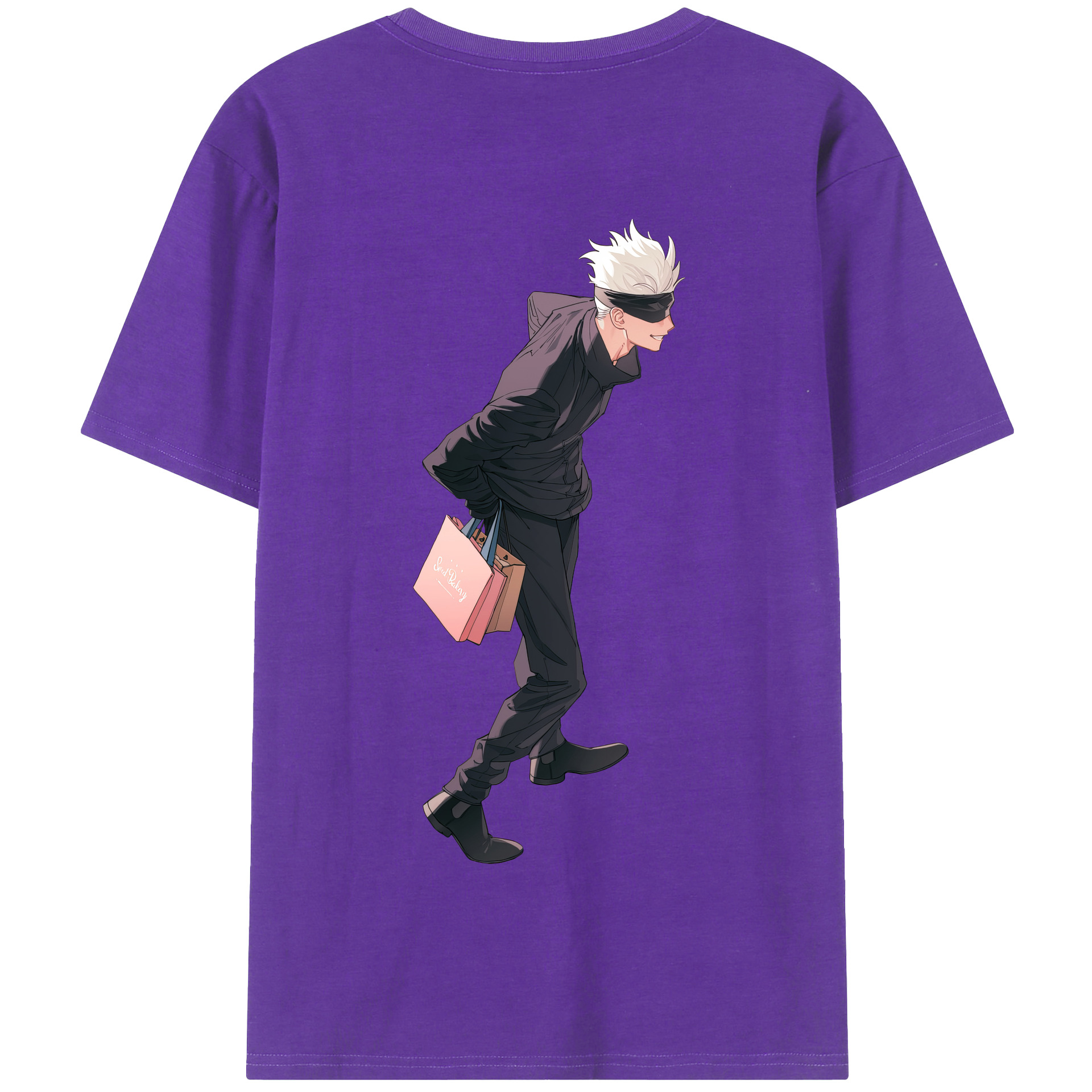 （画像用） 呪術廻戦 Jujutsu Kaisen 綿100％半袖Tシャツ（背面プリント）