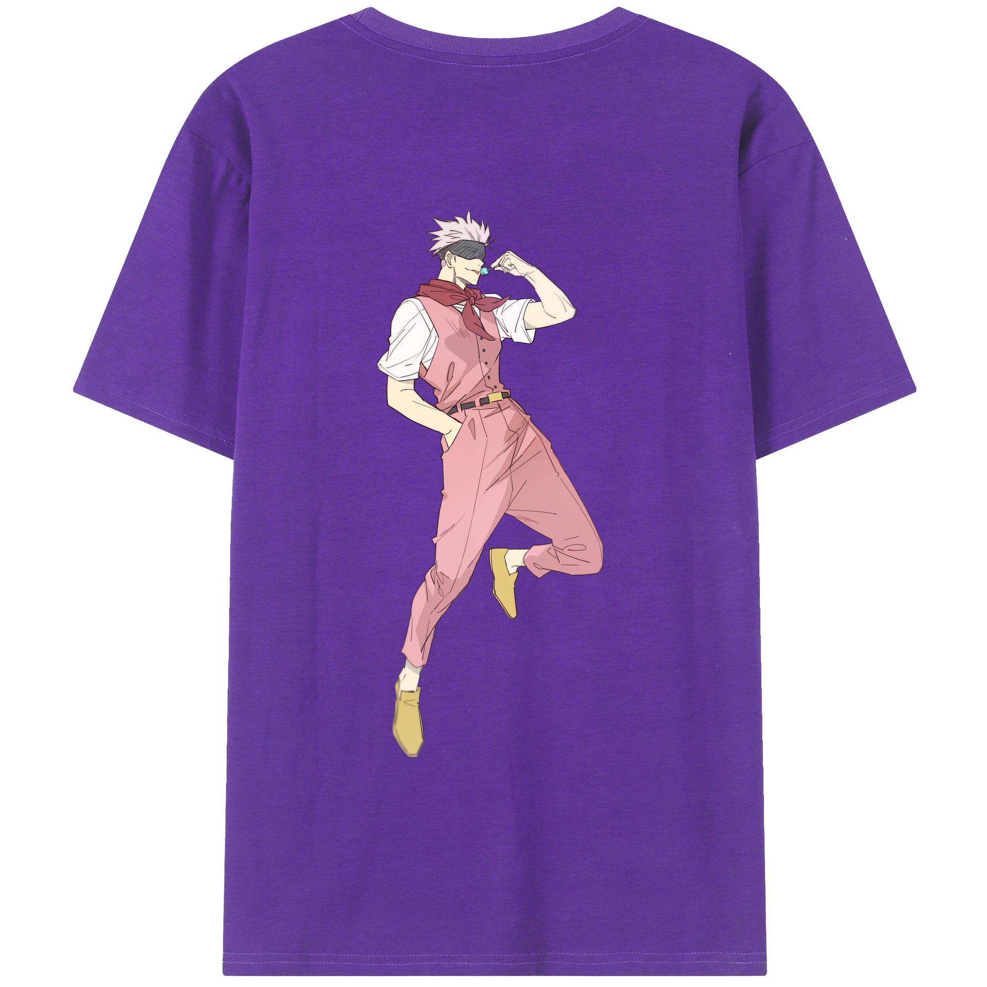（画像用） 呪術廻戦 Jujutsu Kaisen 綿100％半袖Tシャツ（背面プリント）