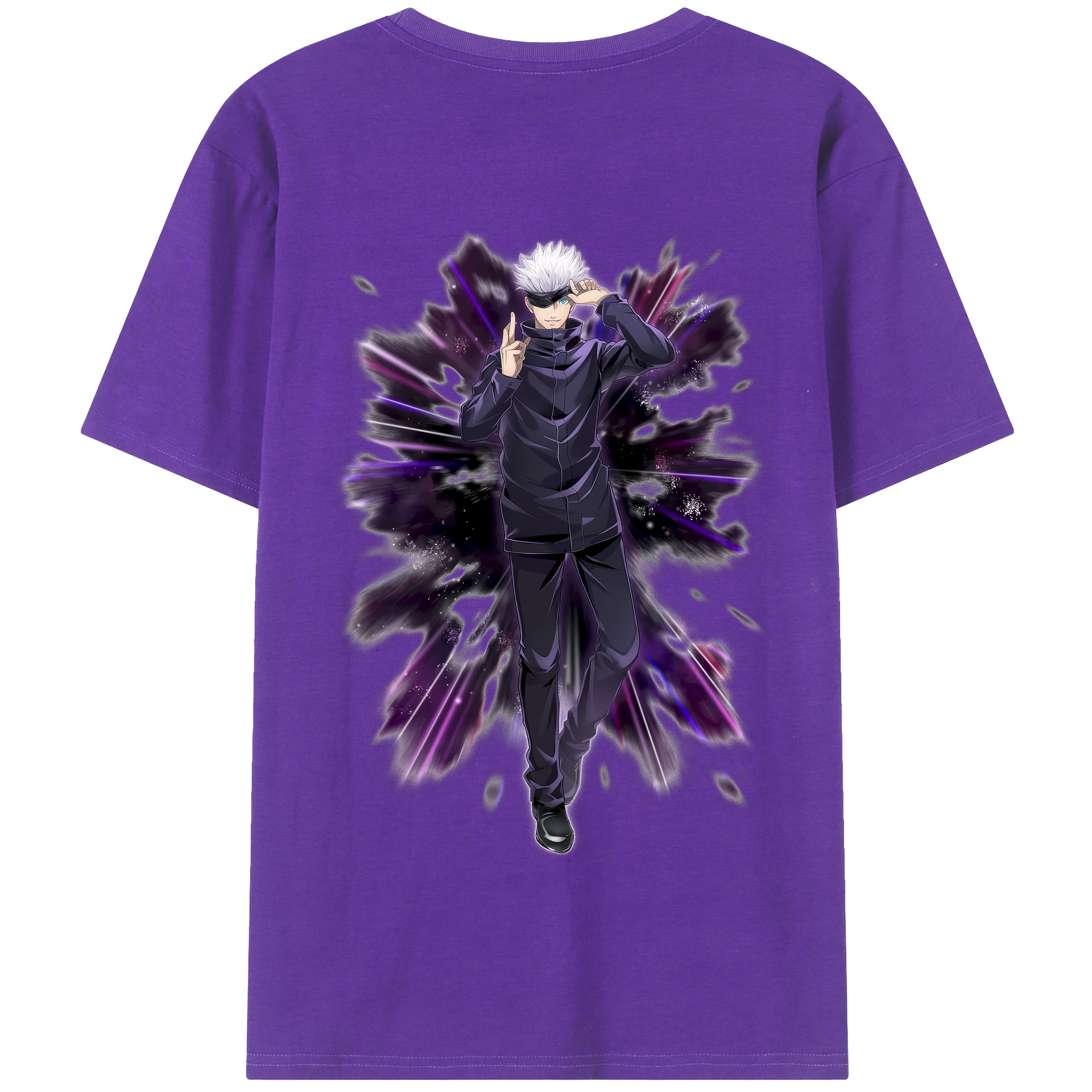 （画像用） 呪術廻戦 Jujutsu Kaisen 綿100％半袖Tシャツ（背面プリント）