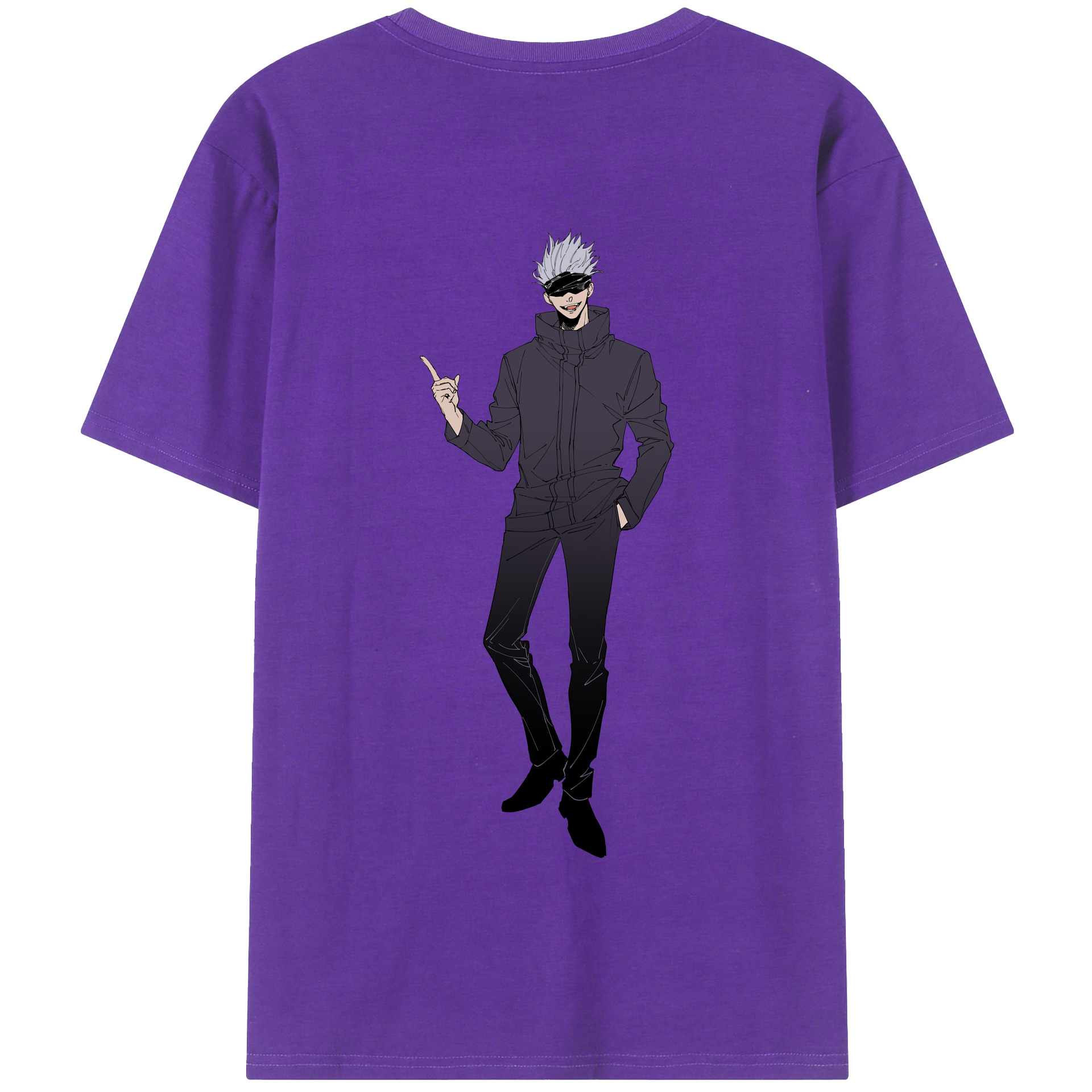 （画像用） 呪術廻戦 Jujutsu Kaisen 綿100％半袖Tシャツ（背面プリント）