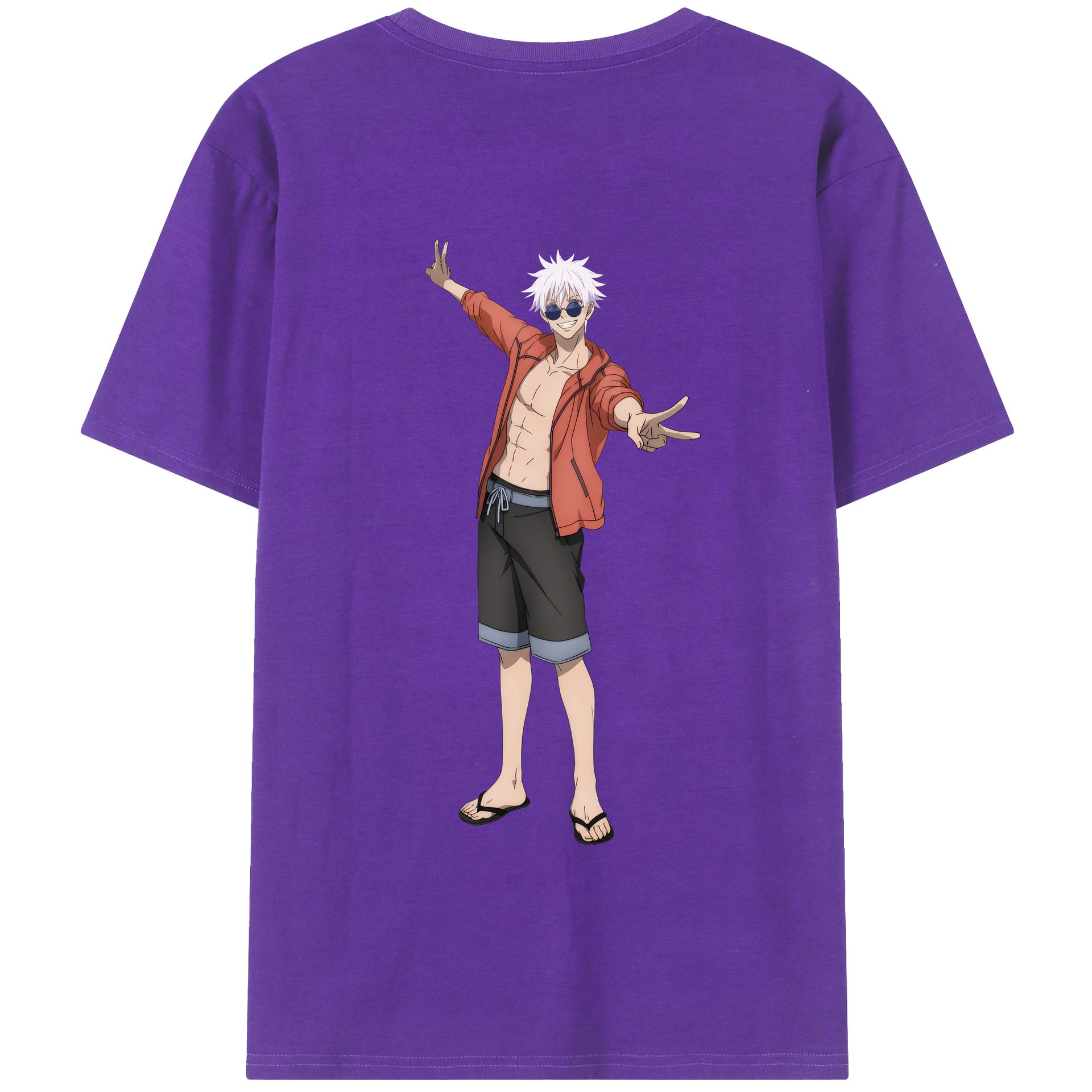 （画像用） 呪術廻戦 Jujutsu Kaisen 綿100％半袖Tシャツ（背面プリント）