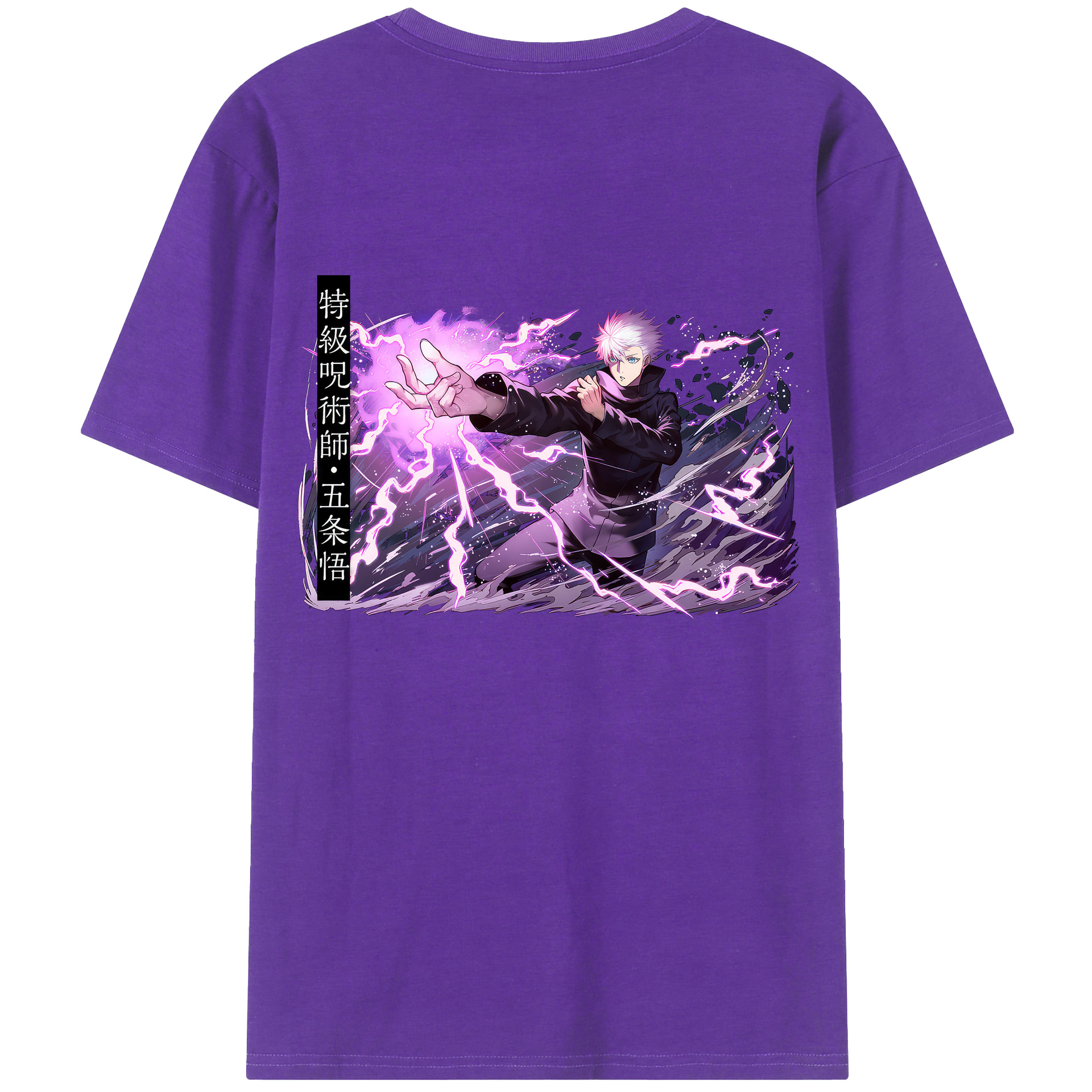 （画像用） 呪術廻戦 Jujutsu Kaisen 綿100％半袖Tシャツ（背面プリント）