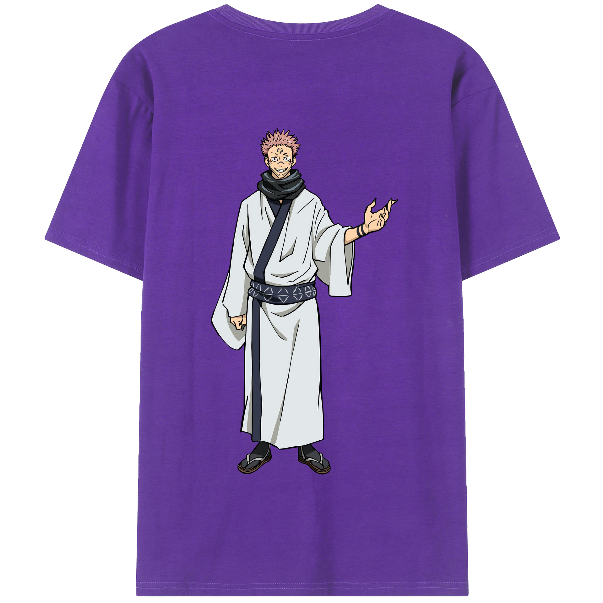 （画像用） 呪術廻戦 Jujutsu Kaisen 綿100％半袖Tシャツ（背面プリント）