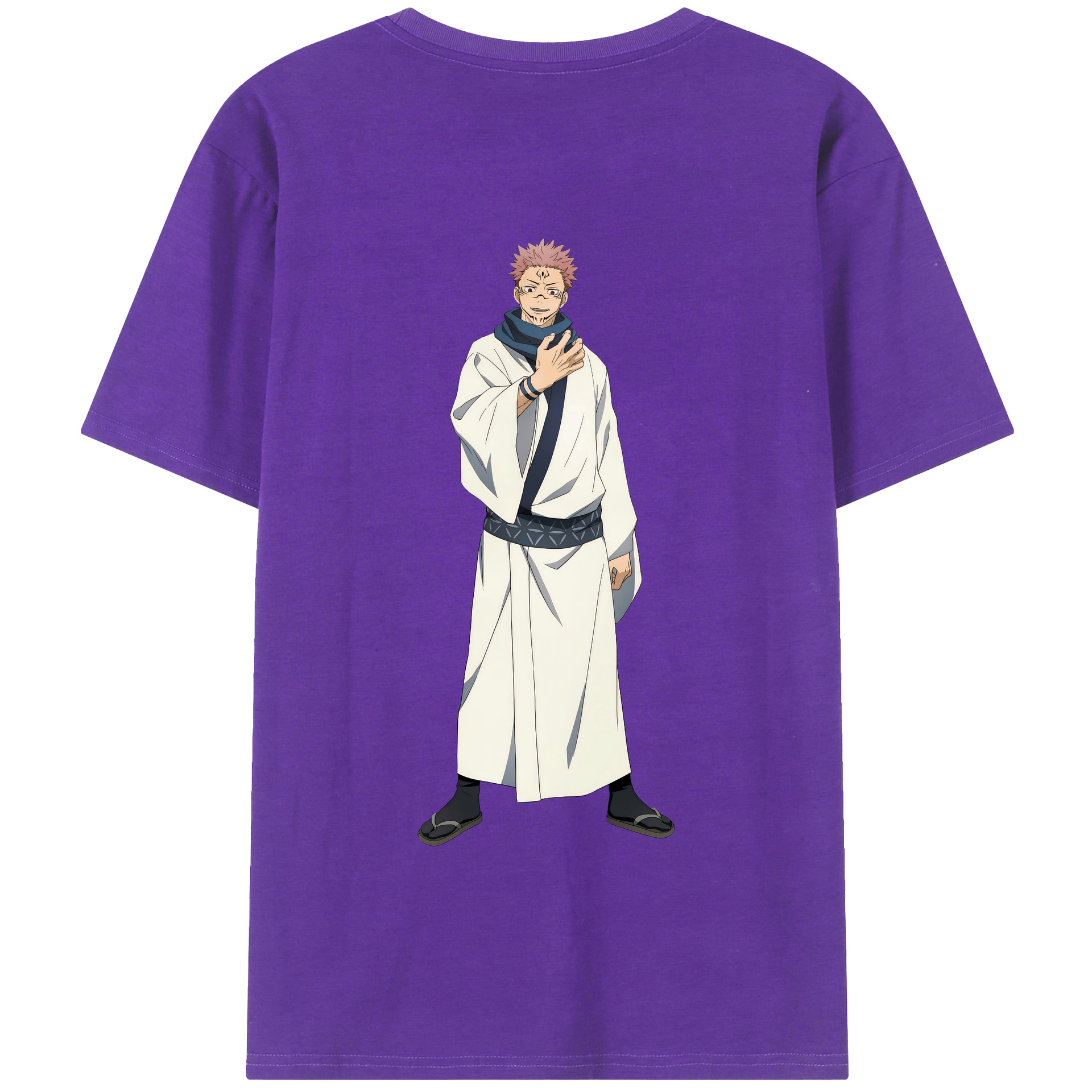 （画像用） 呪術廻戦 Jujutsu Kaisen 綿100％半袖Tシャツ（背面プリント）