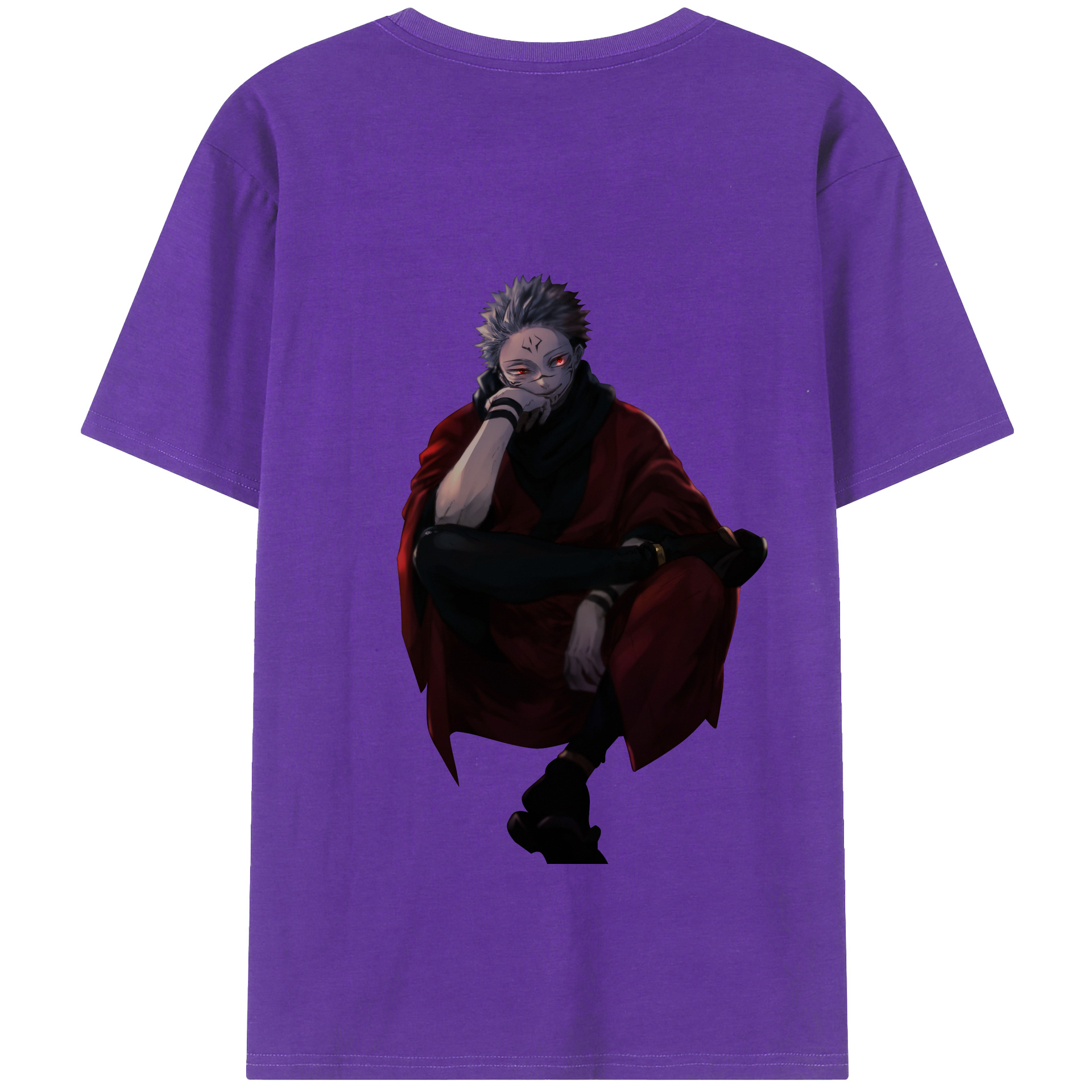（画像用） 呪術廻戦 Jujutsu Kaisen 綿100％半袖Tシャツ（背面プリント）