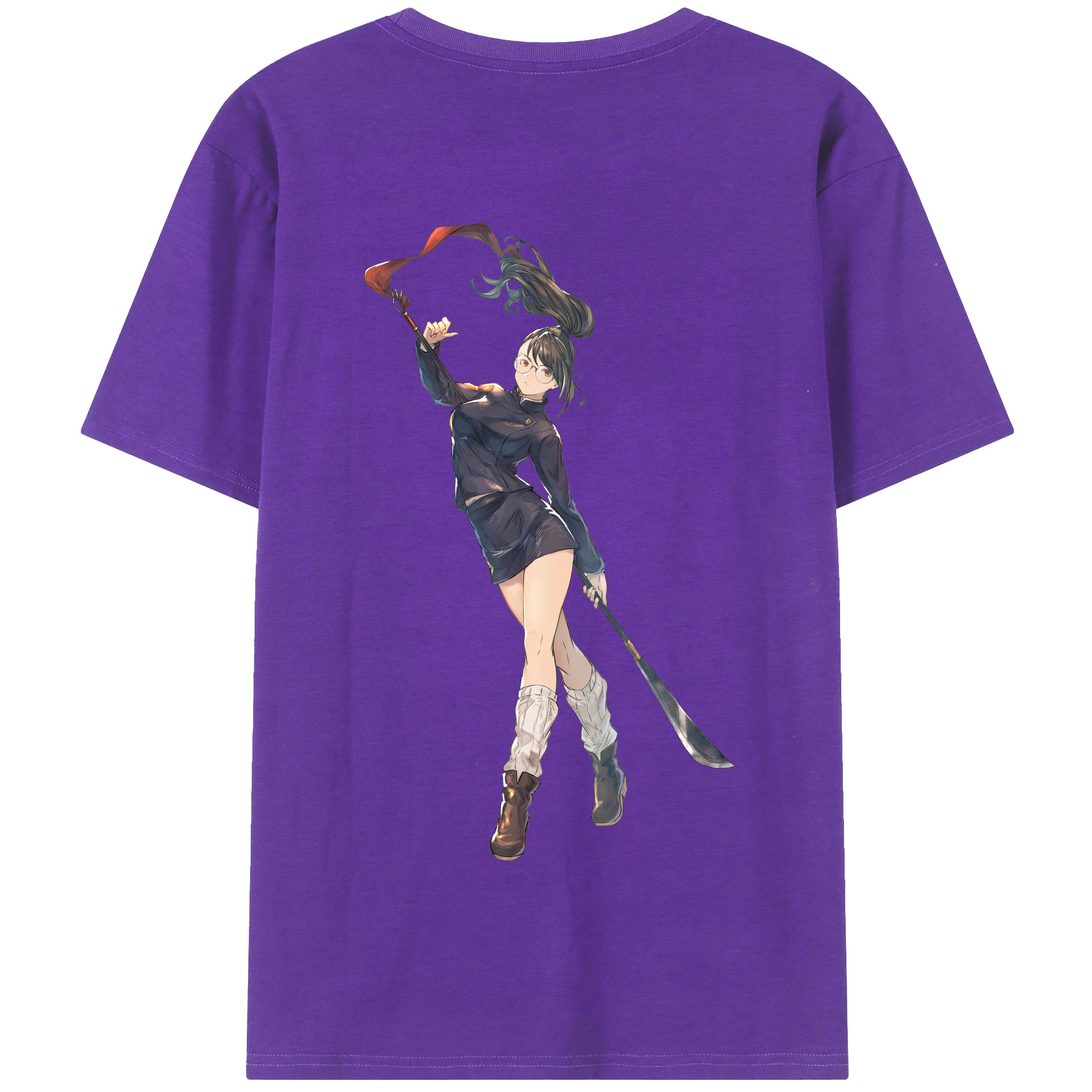 （画像用） 呪術廻戦 Jujutsu Kaisen 綿100％半袖Tシャツ（背面プリント）