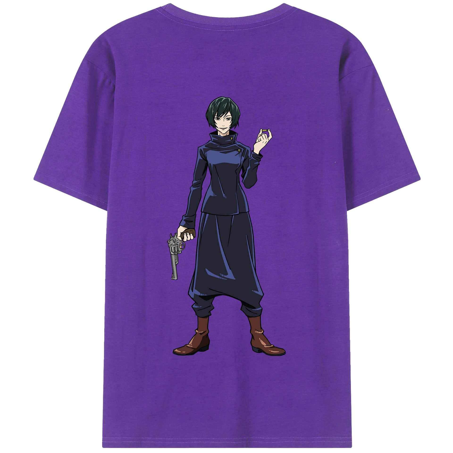 （画像用） 呪術廻戦 Jujutsu Kaisen 綿100％半袖Tシャツ（背面プリント）