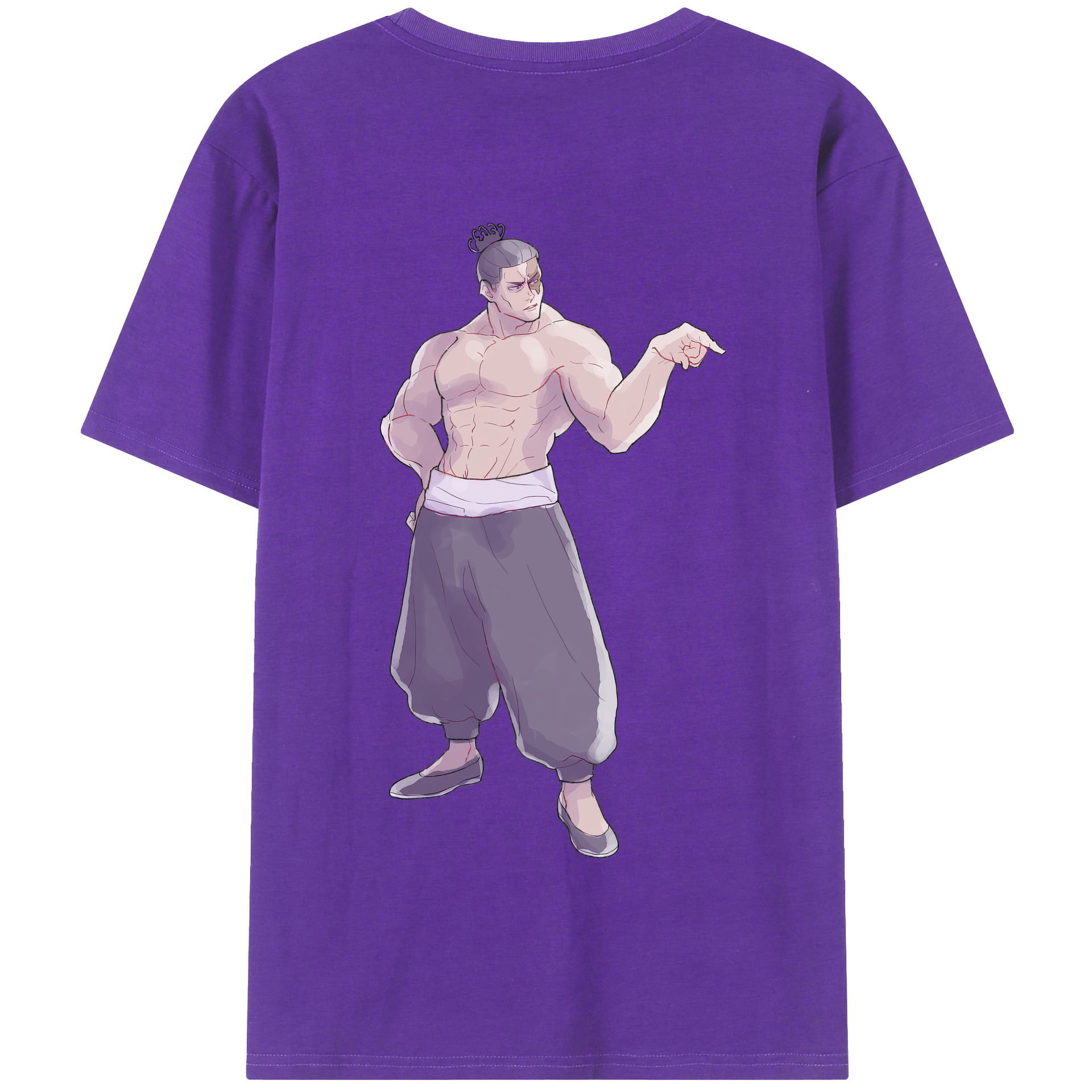 （画像用） 呪術廻戦 Jujutsu Kaisen 綿100％半袖Tシャツ（背面プリント）