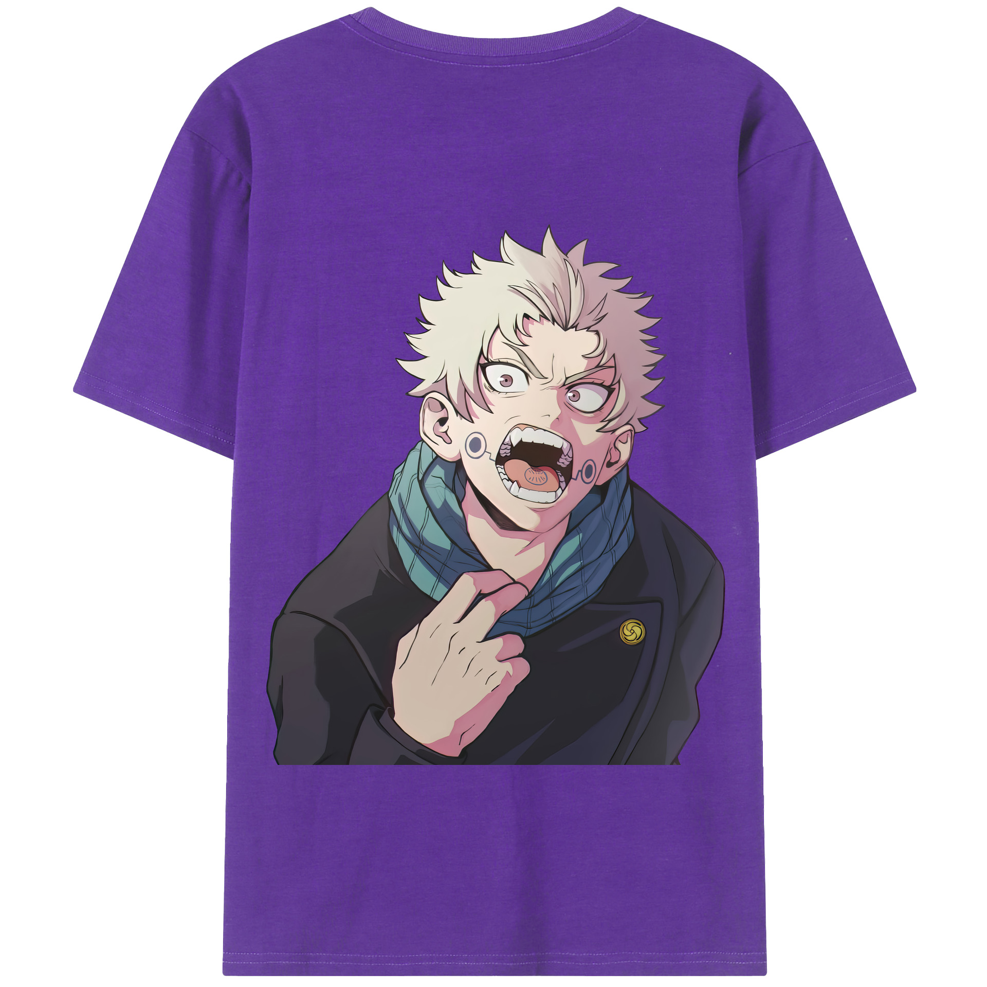 （画像用） 呪術廻戦 Jujutsu Kaisen 綿100％半袖Tシャツ（背面プリント）