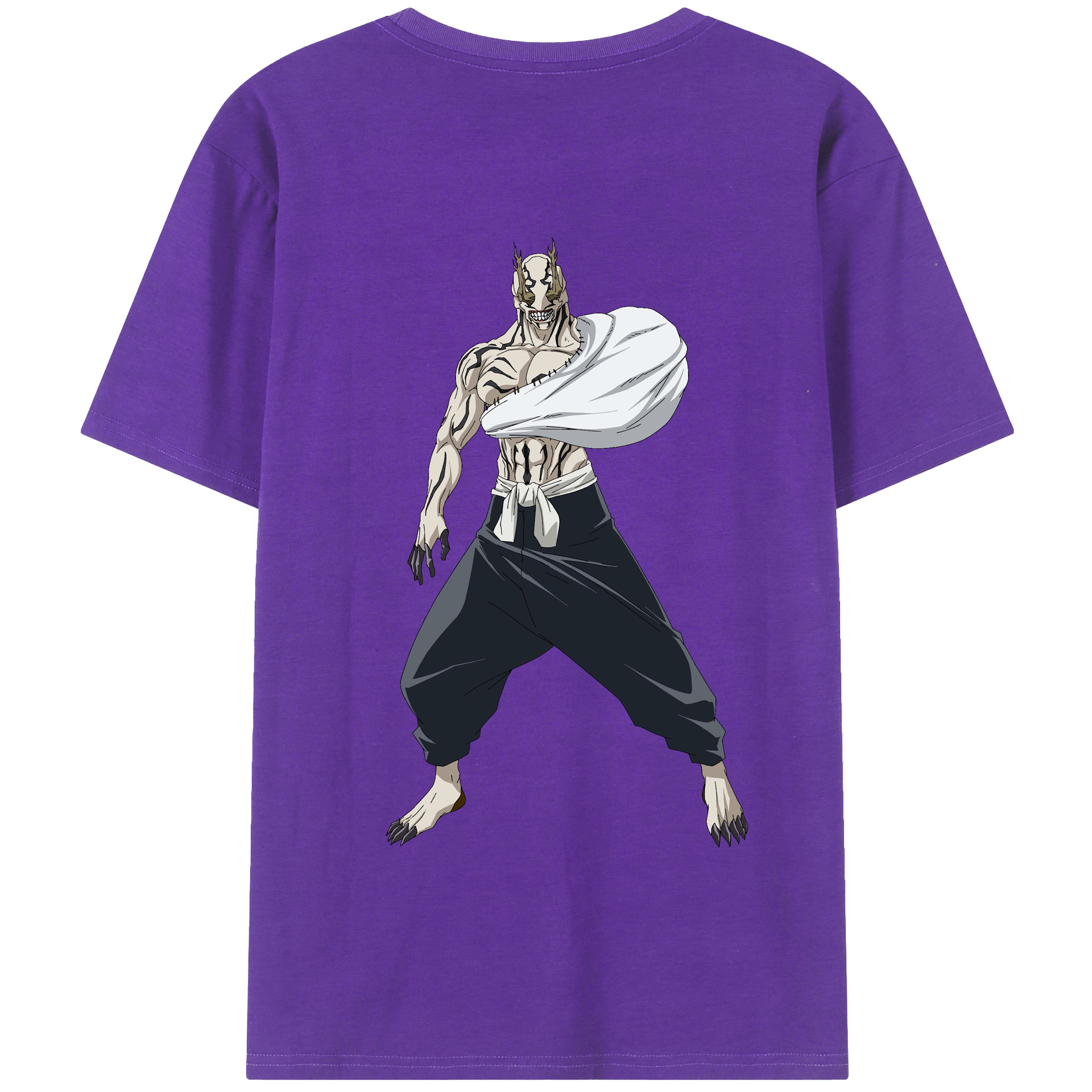 （画像用） 呪術廻戦 Jujutsu Kaisen 綿100％半袖Tシャツ（背面プリント）