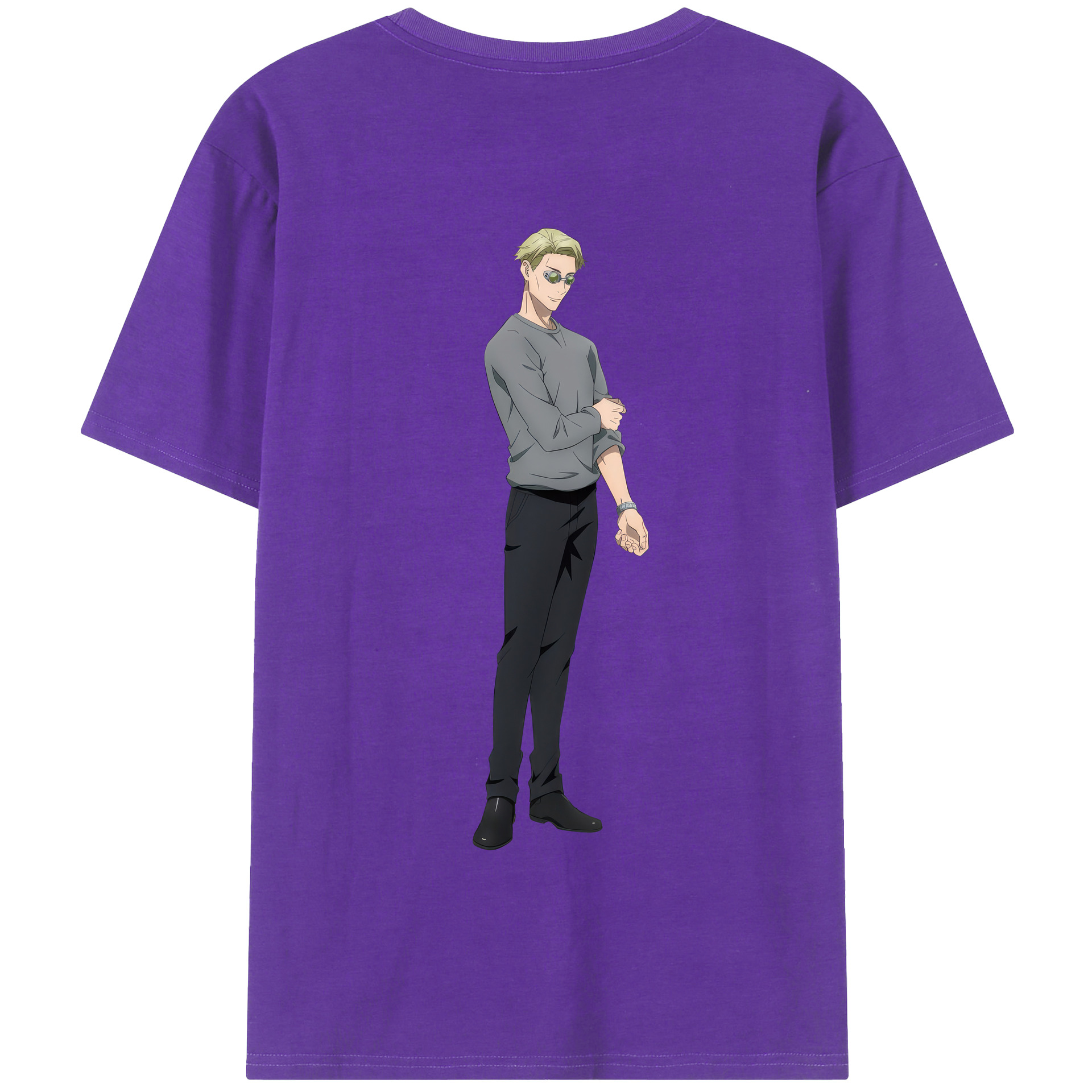 （画像用） 呪術廻戦 Jujutsu Kaisen 綿100％半袖Tシャツ（背面プリント）
