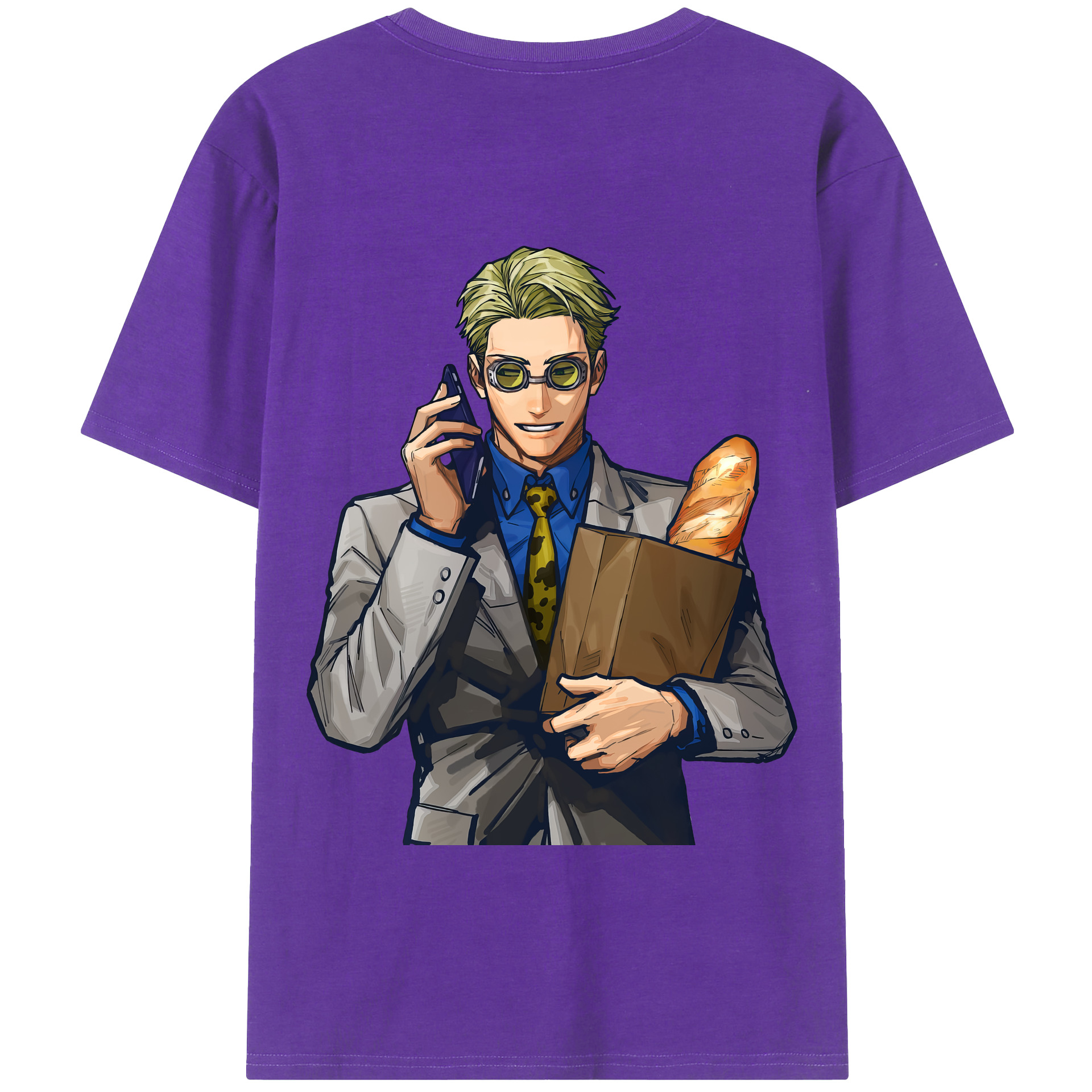 （画像用） 呪術廻戦 Jujutsu Kaisen 綿100％半袖Tシャツ（背面プリント）