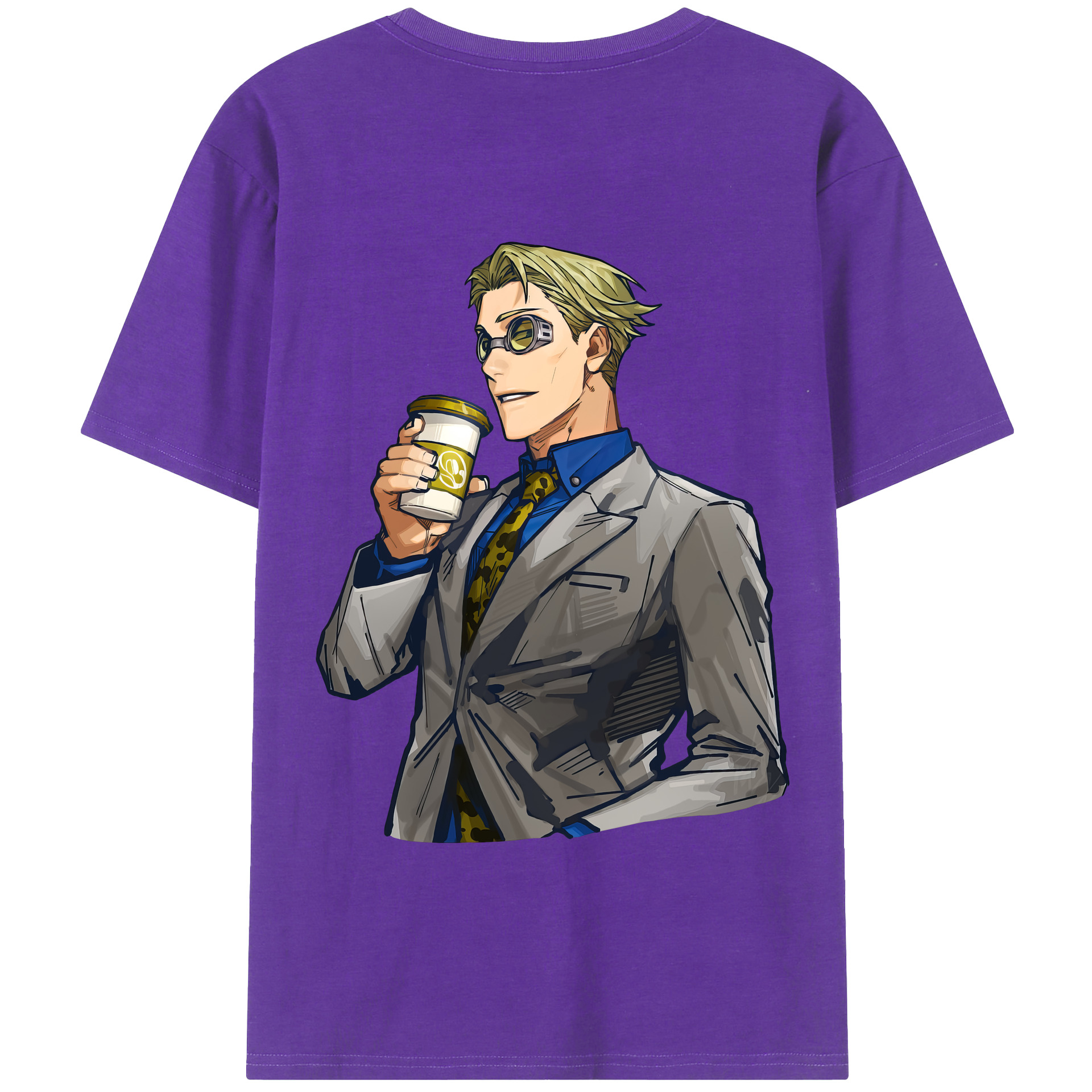（画像用） 呪術廻戦 Jujutsu Kaisen 綿100％半袖Tシャツ（背面プリント）