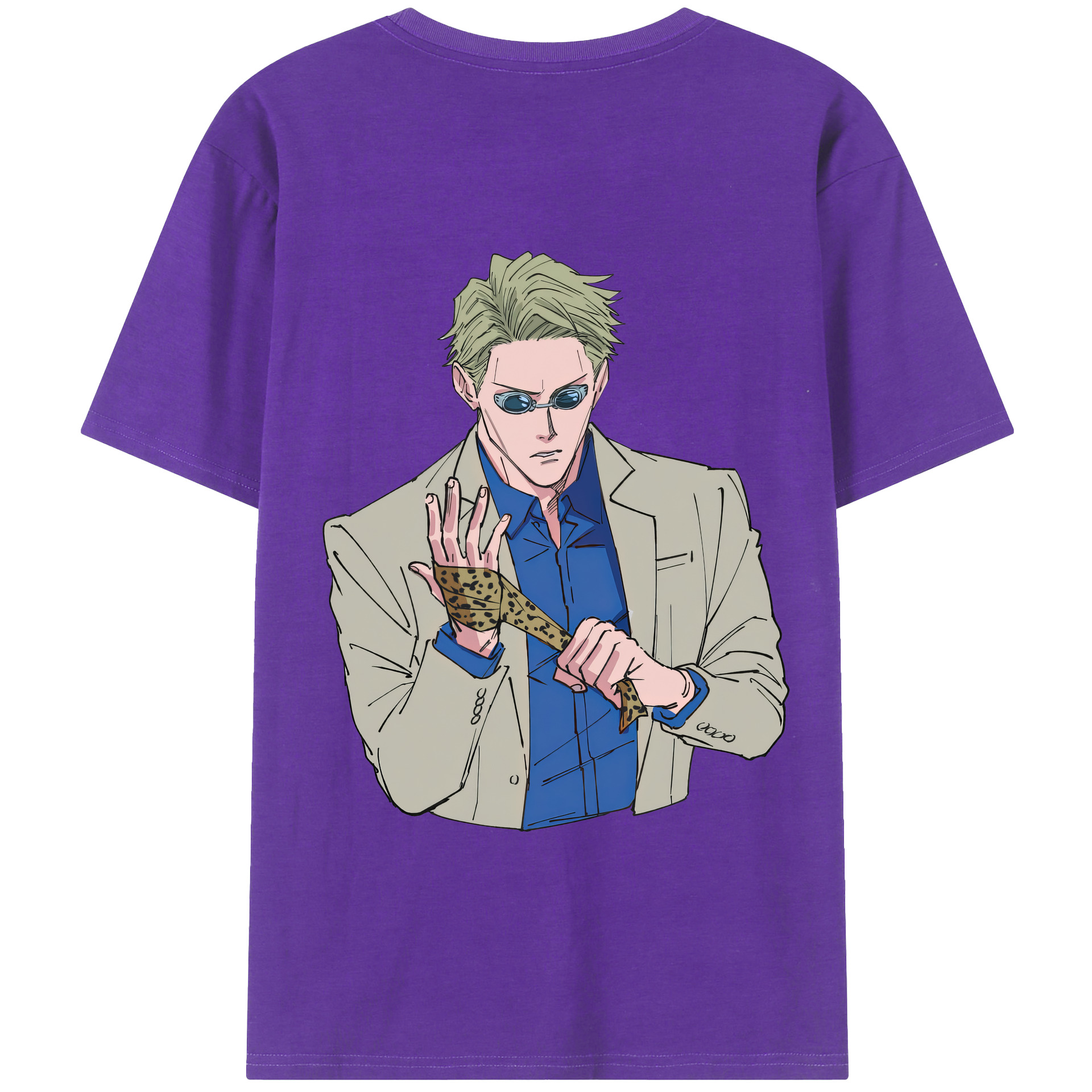 （画像用） 呪術廻戦 Jujutsu Kaisen 綿100％半袖Tシャツ（背面プリント）