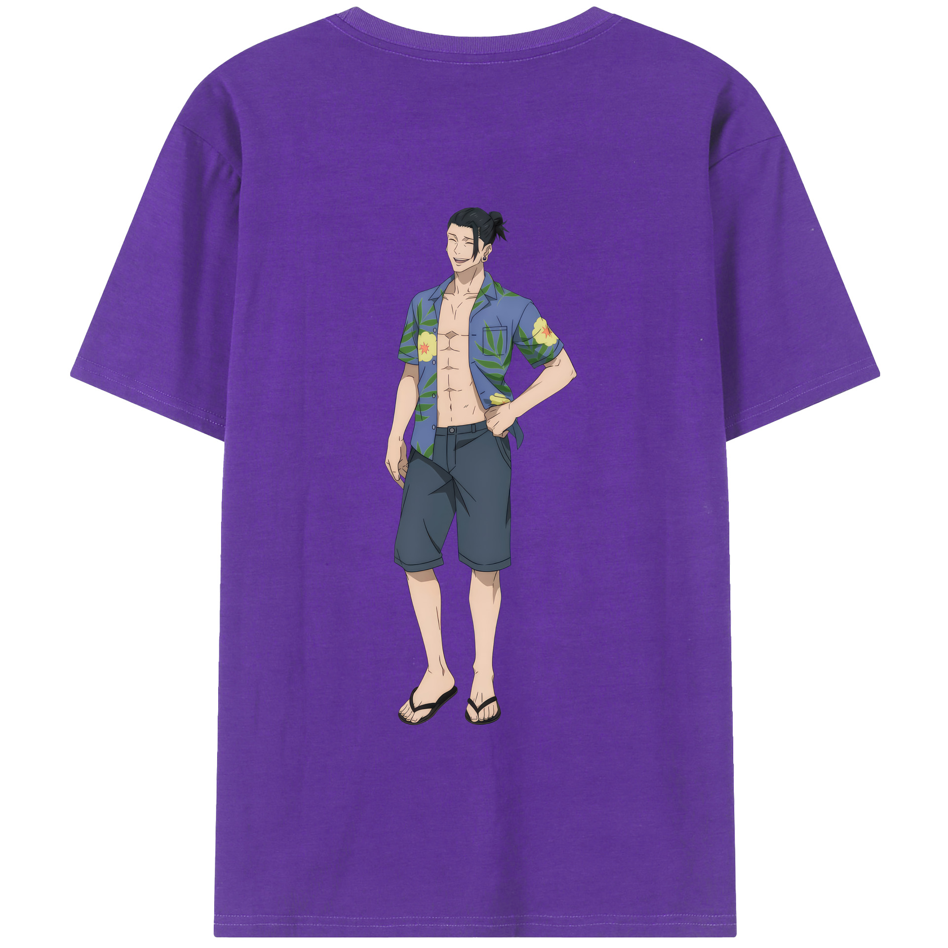 （画像用） 呪術廻戦 Jujutsu Kaisen 綿100％半袖Tシャツ（背面プリント）
