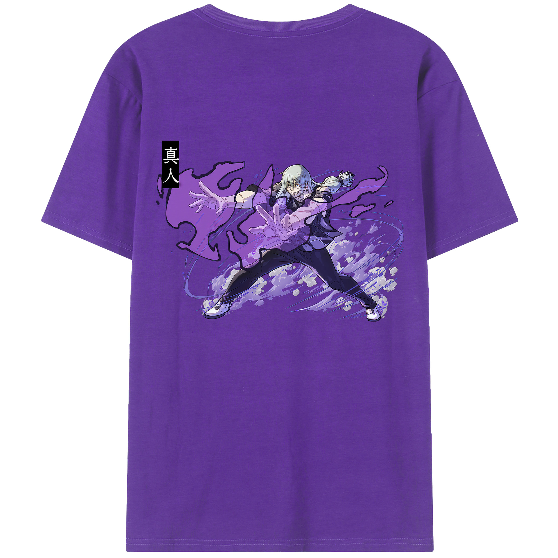 （画像用） 呪術廻戦 Jujutsu Kaisen 綿100％半袖Tシャツ（背面プリント）