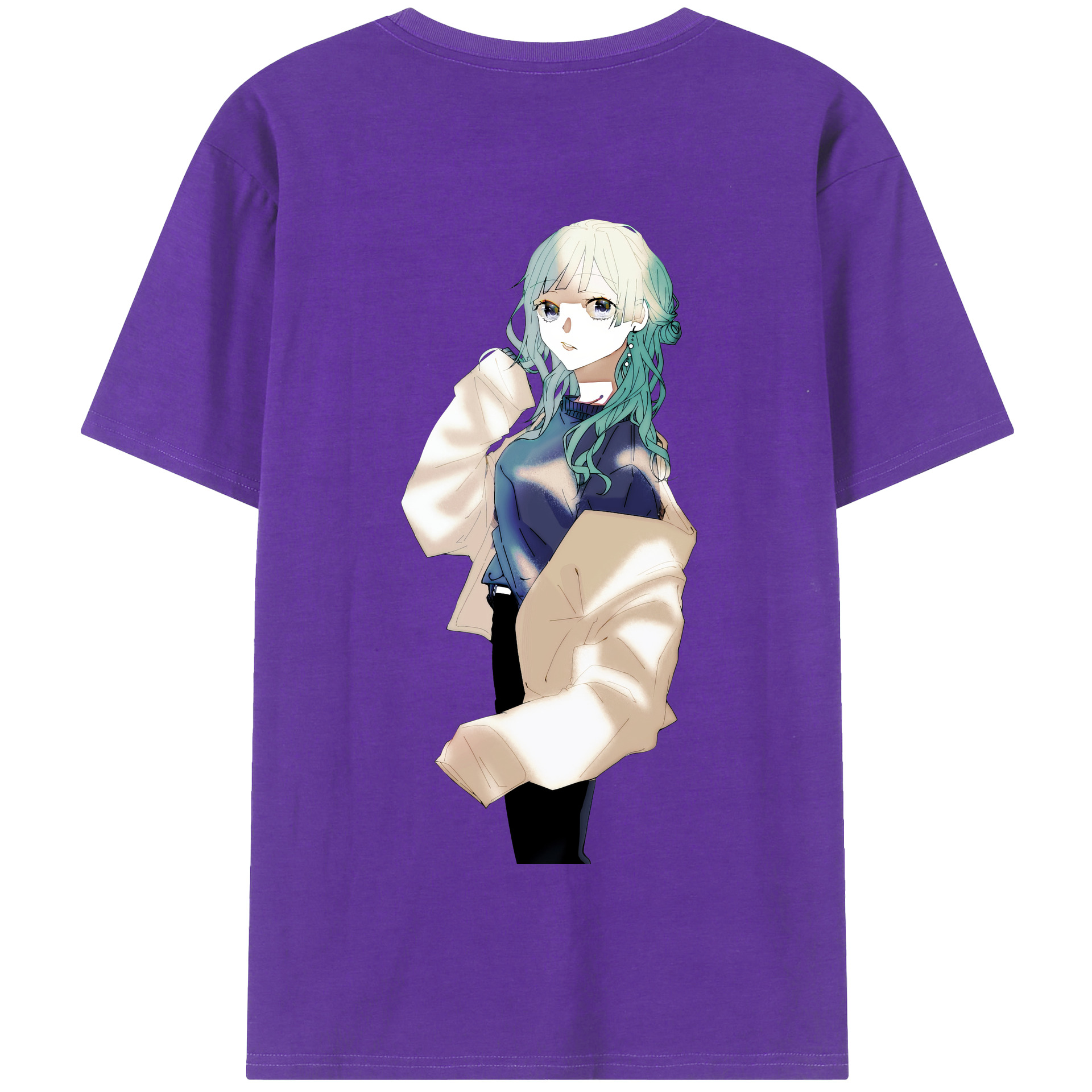 （画像用） 呪術廻戦 Jujutsu Kaisen 綿100％半袖Tシャツ（背面プリント）
