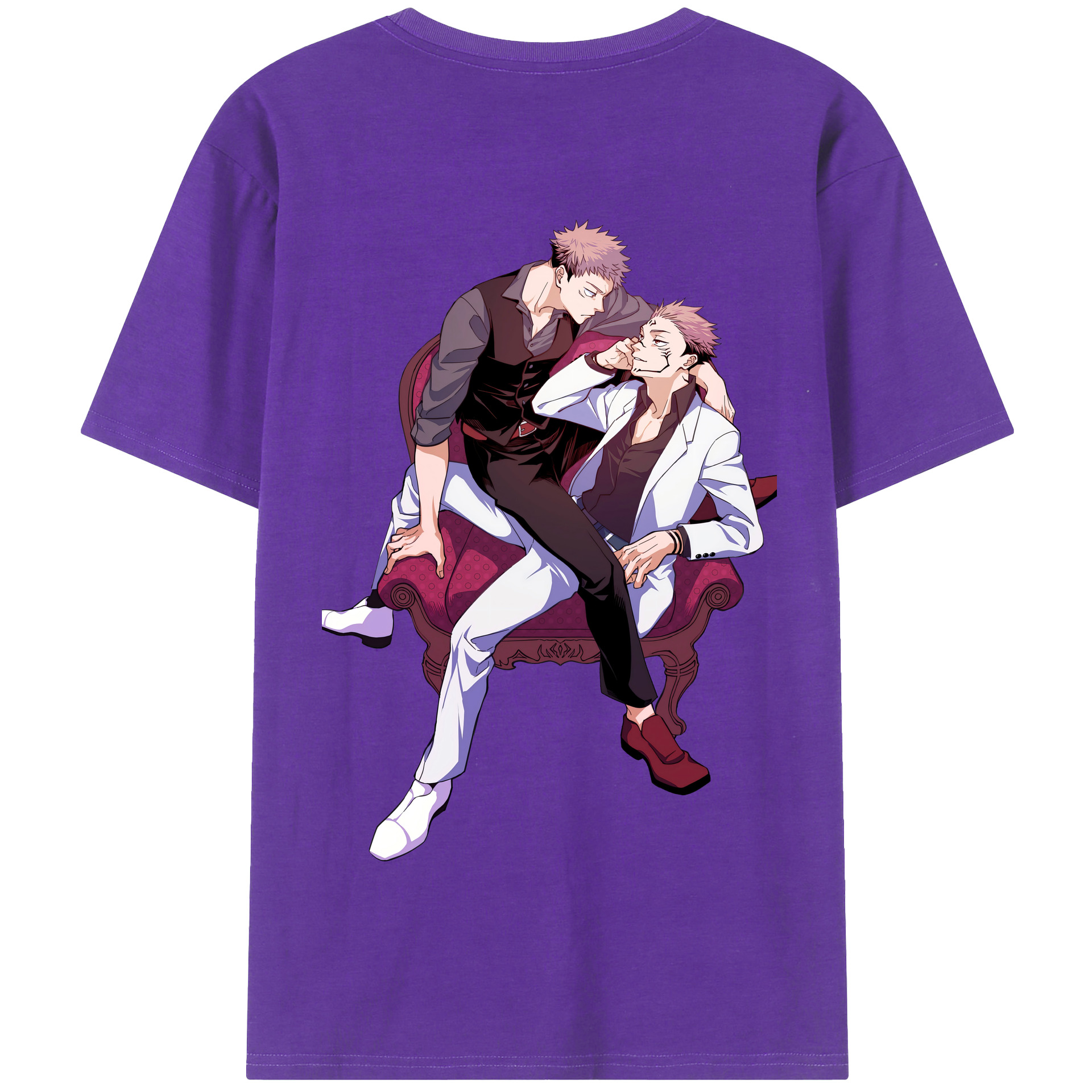 （画像用） 呪術廻戦 Jujutsu Kaisen 綿100％半袖Tシャツ（背面プリント）