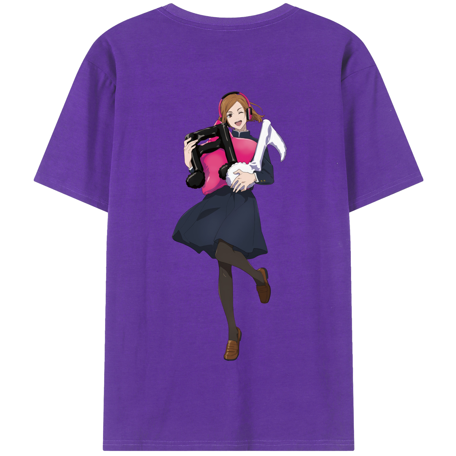 （画像用） 呪術廻戦 Jujutsu Kaisen 綿100％半袖Tシャツ（背面プリント）