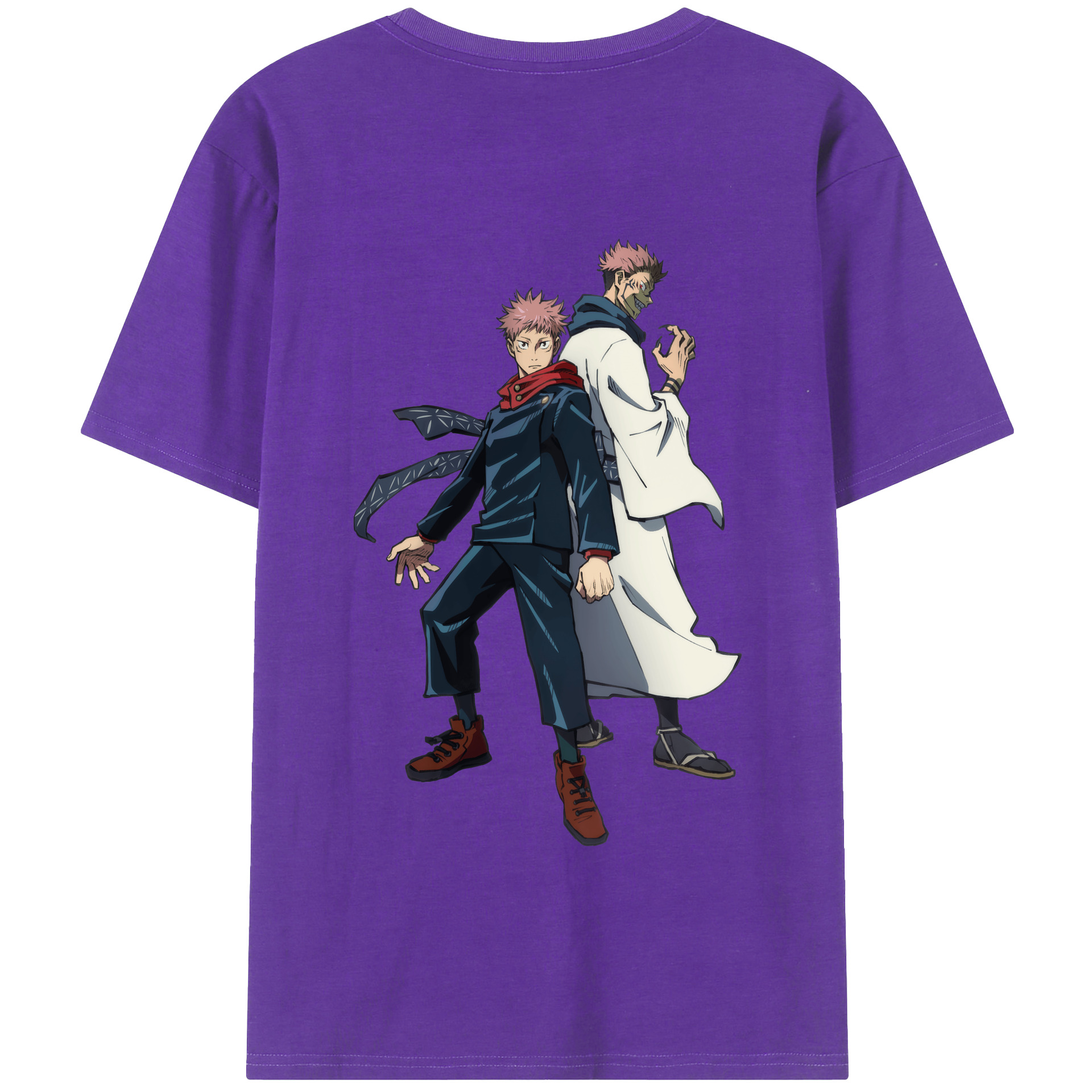 （画像用） 呪術廻戦 Jujutsu Kaisen 綿100％半袖Tシャツ（背面プリント）