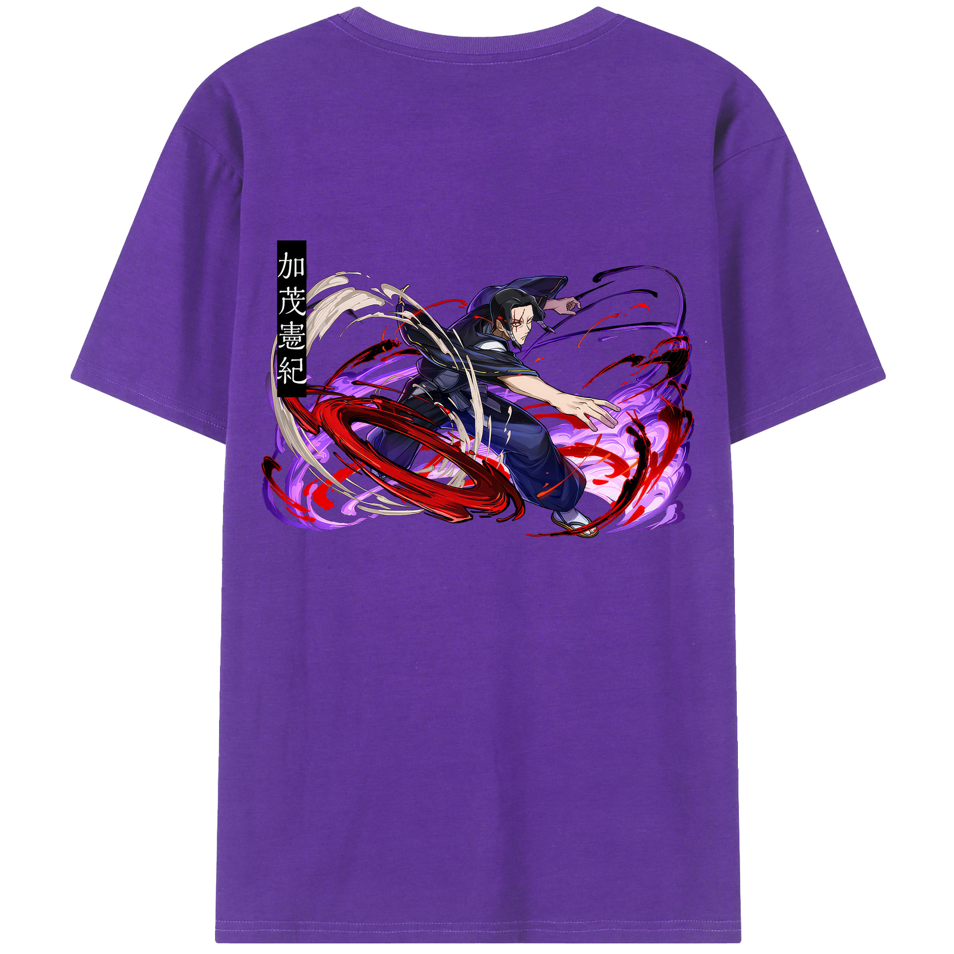 （画像用） 呪術廻戦 Jujutsu Kaisen 綿100％半袖Tシャツ（背面プリント）