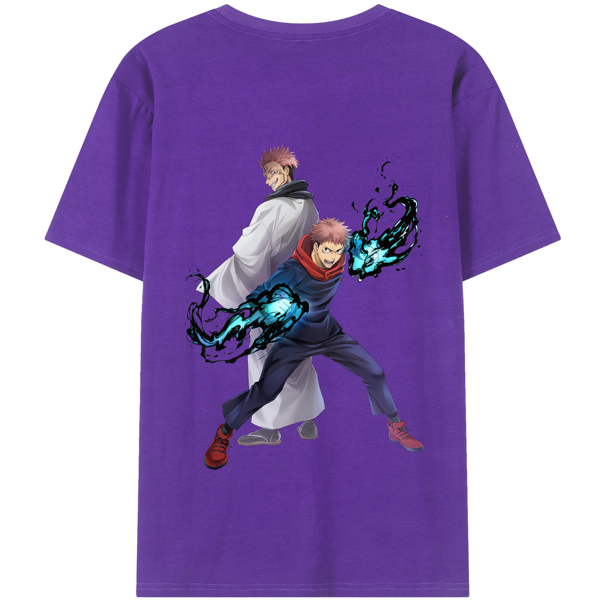 （画像用） 呪術廻戦 Jujutsu Kaisen 綿100％半袖Tシャツ（背面プリント）