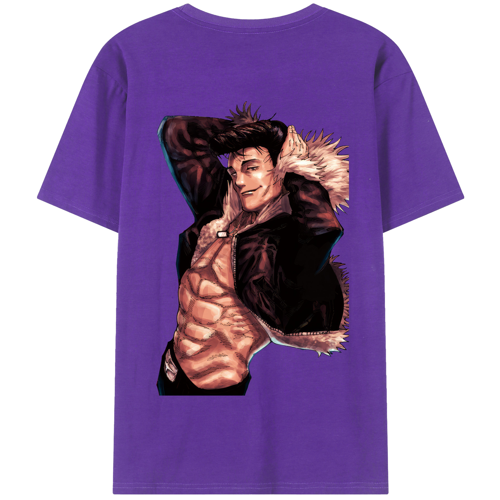 （画像用） 呪術廻戦 Jujutsu Kaisen 綿100％半袖Tシャツ（背面プリント）