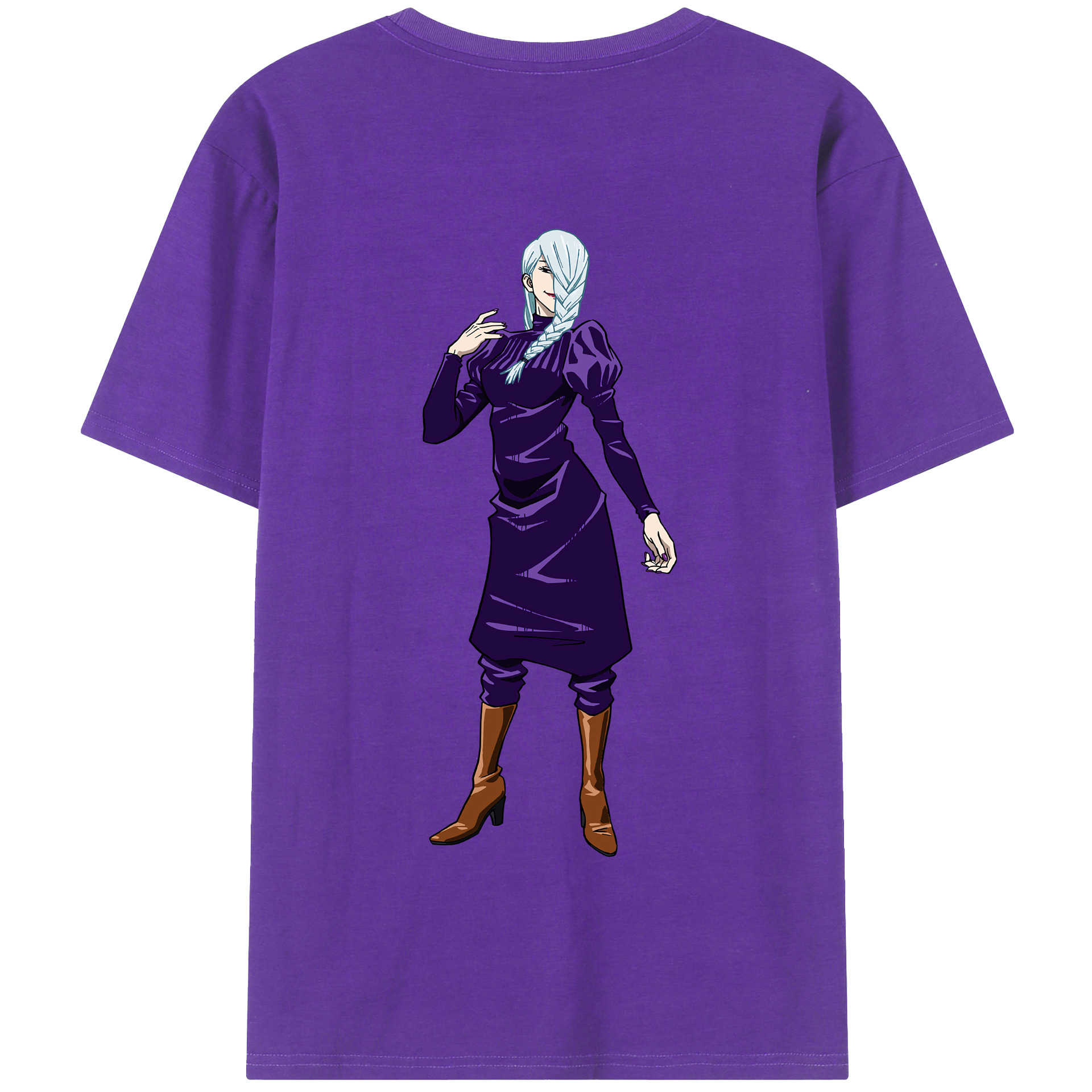 （画像用） 呪術廻戦 Jujutsu Kaisen 綿100％半袖Tシャツ（背面プリント）