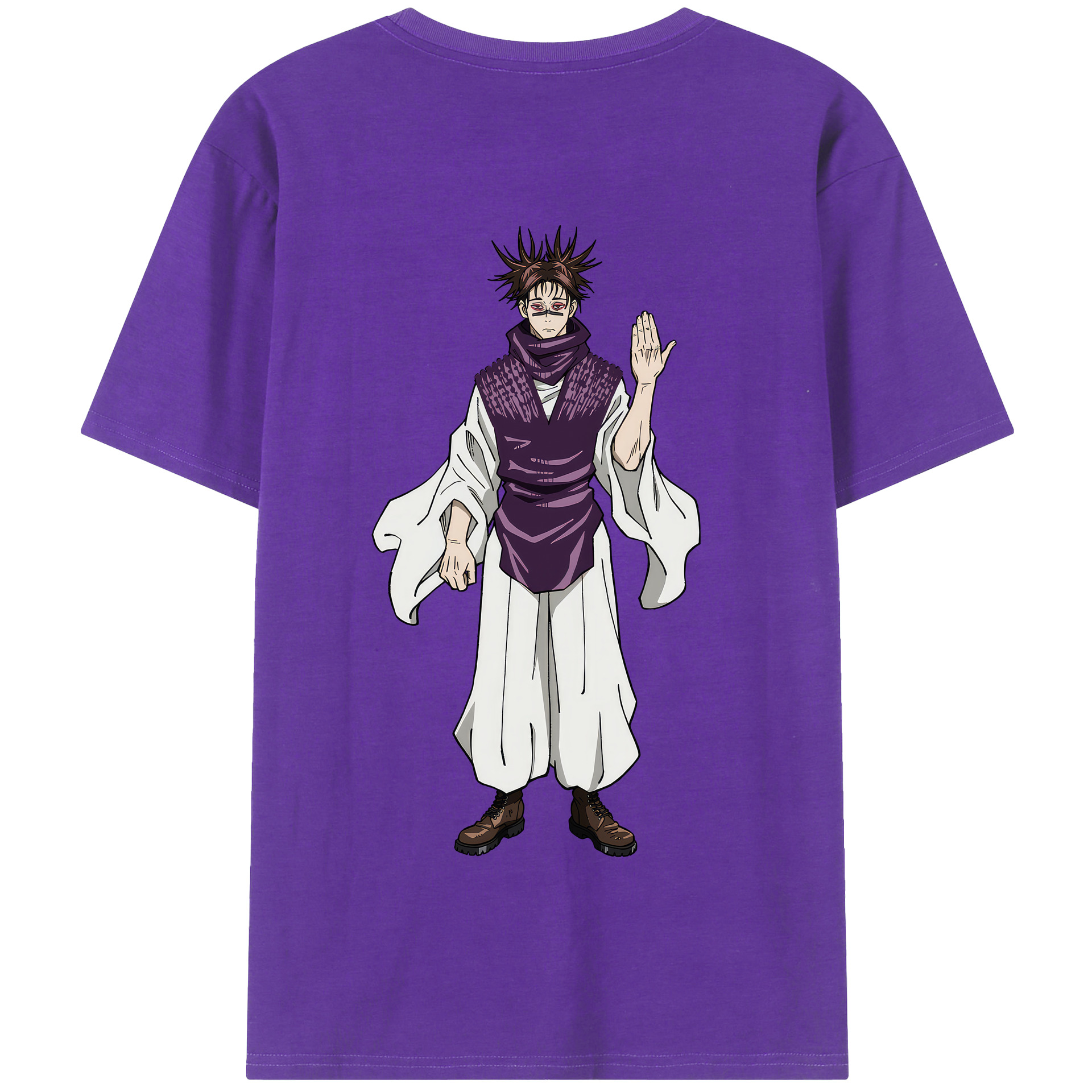 （画像用） 呪術廻戦 Jujutsu Kaisen 綿100％半袖Tシャツ（背面プリント）