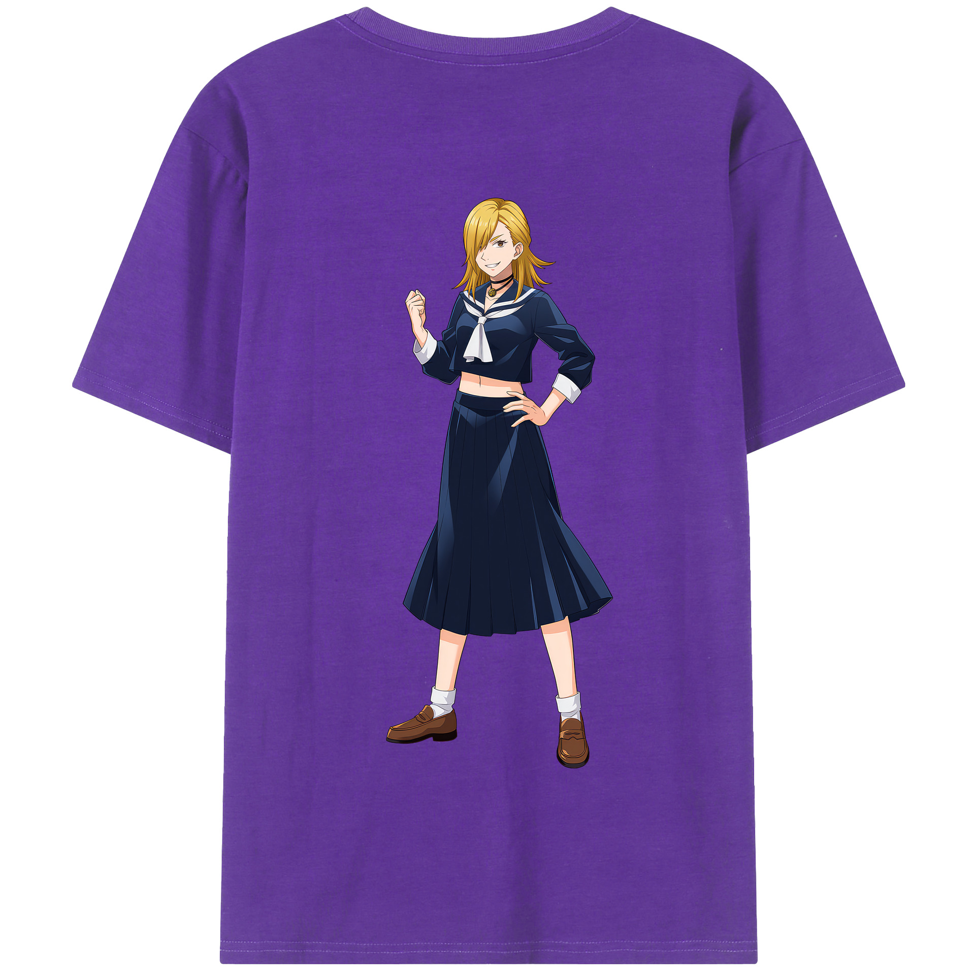 （画像用） 呪術廻戦 Jujutsu Kaisen 綿100％半袖Tシャツ（背面プリント）