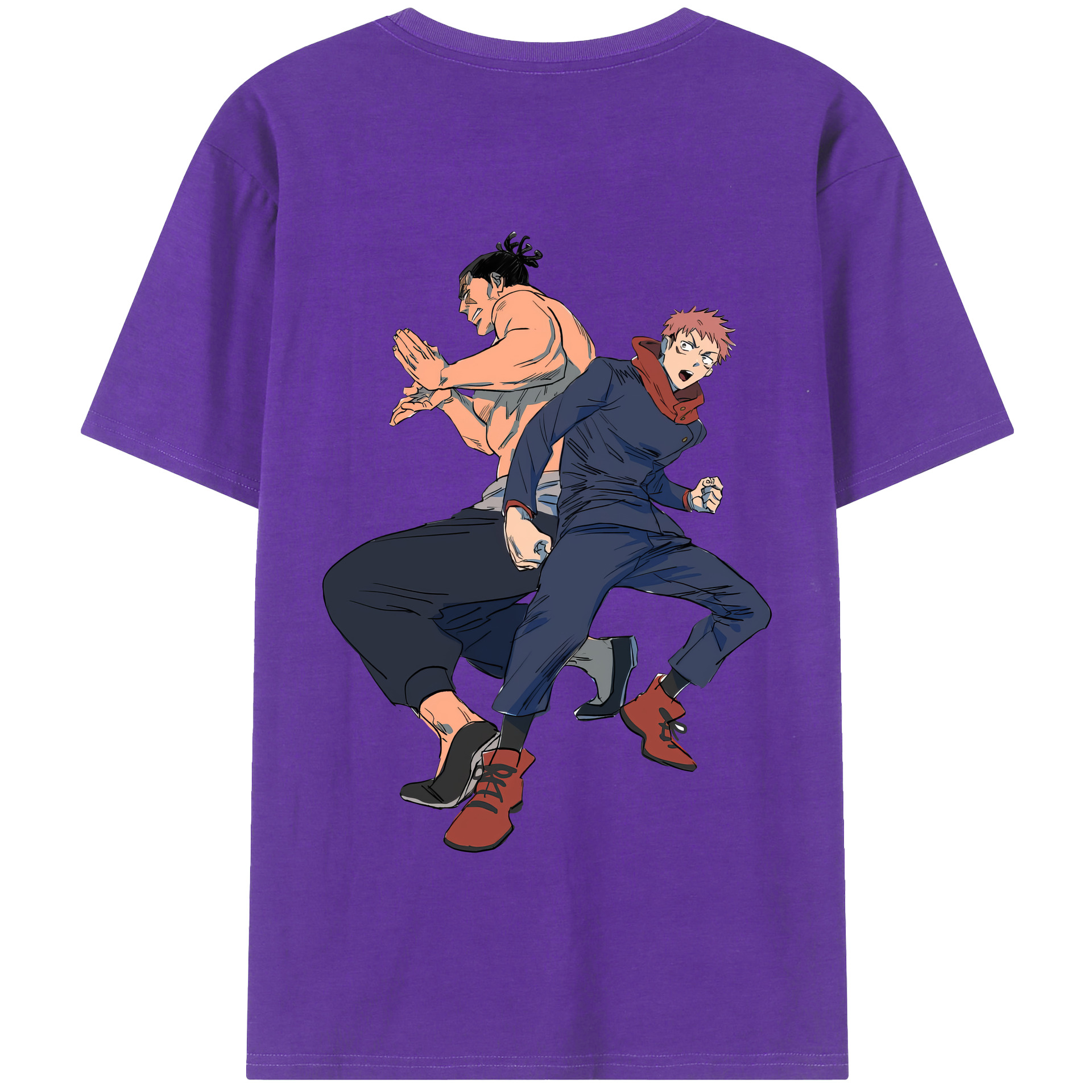 （画像用） 呪術廻戦 Jujutsu Kaisen 綿100％半袖Tシャツ（背面プリント）