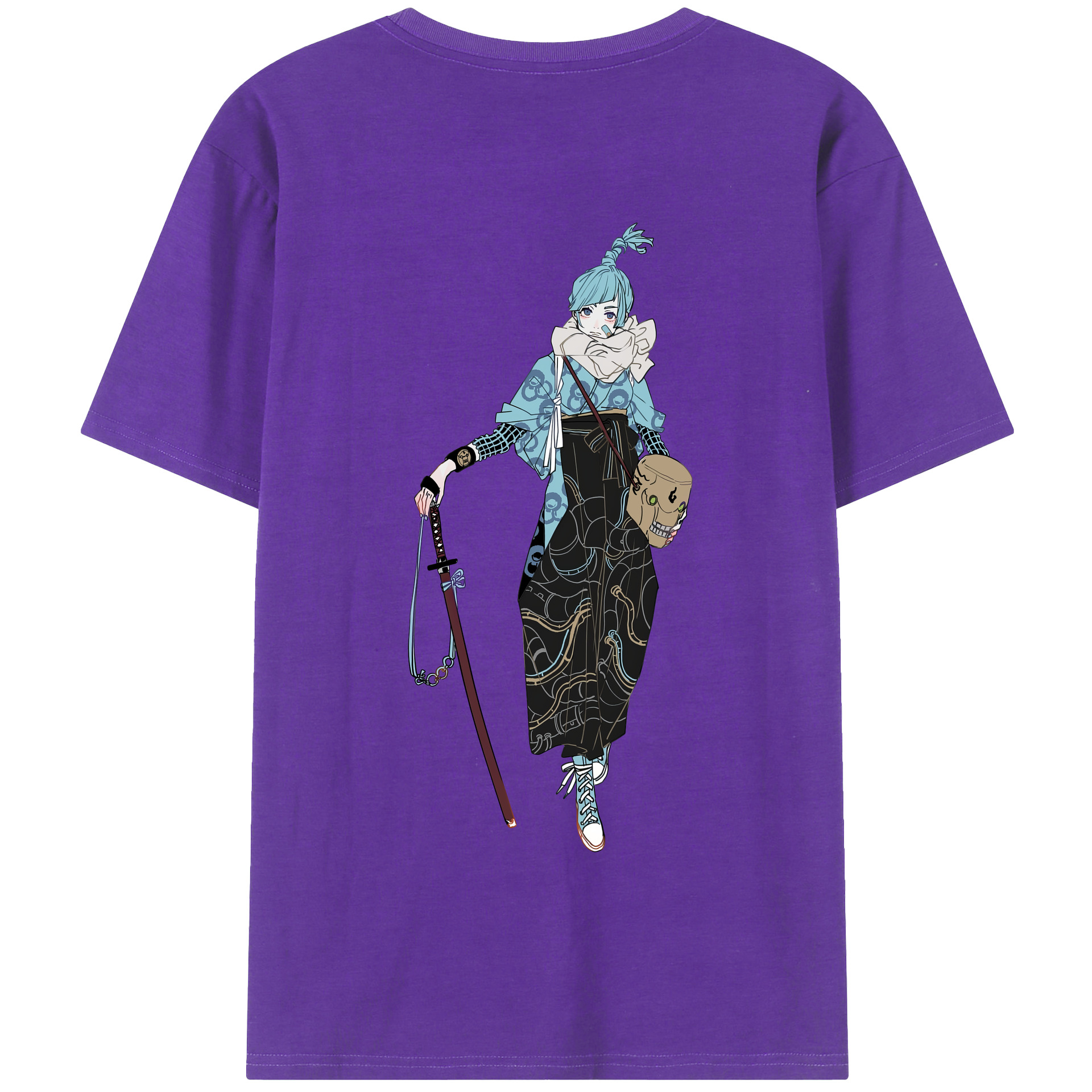 （画像用） 呪術廻戦 Jujutsu Kaisen 綿100％半袖Tシャツ（背面プリント）