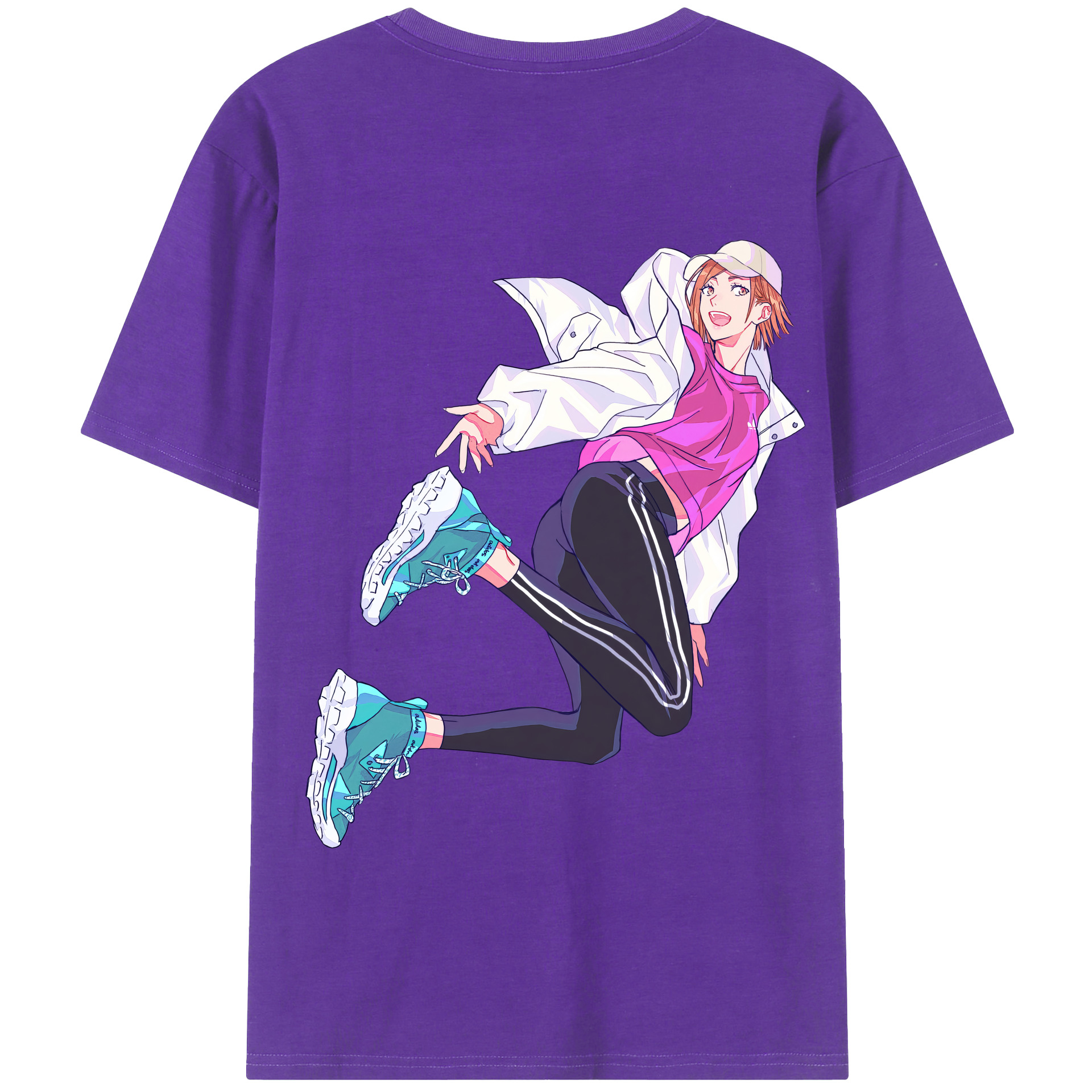 （画像用） 呪術廻戦 Jujutsu Kaisen 綿100％半袖Tシャツ（背面プリント）