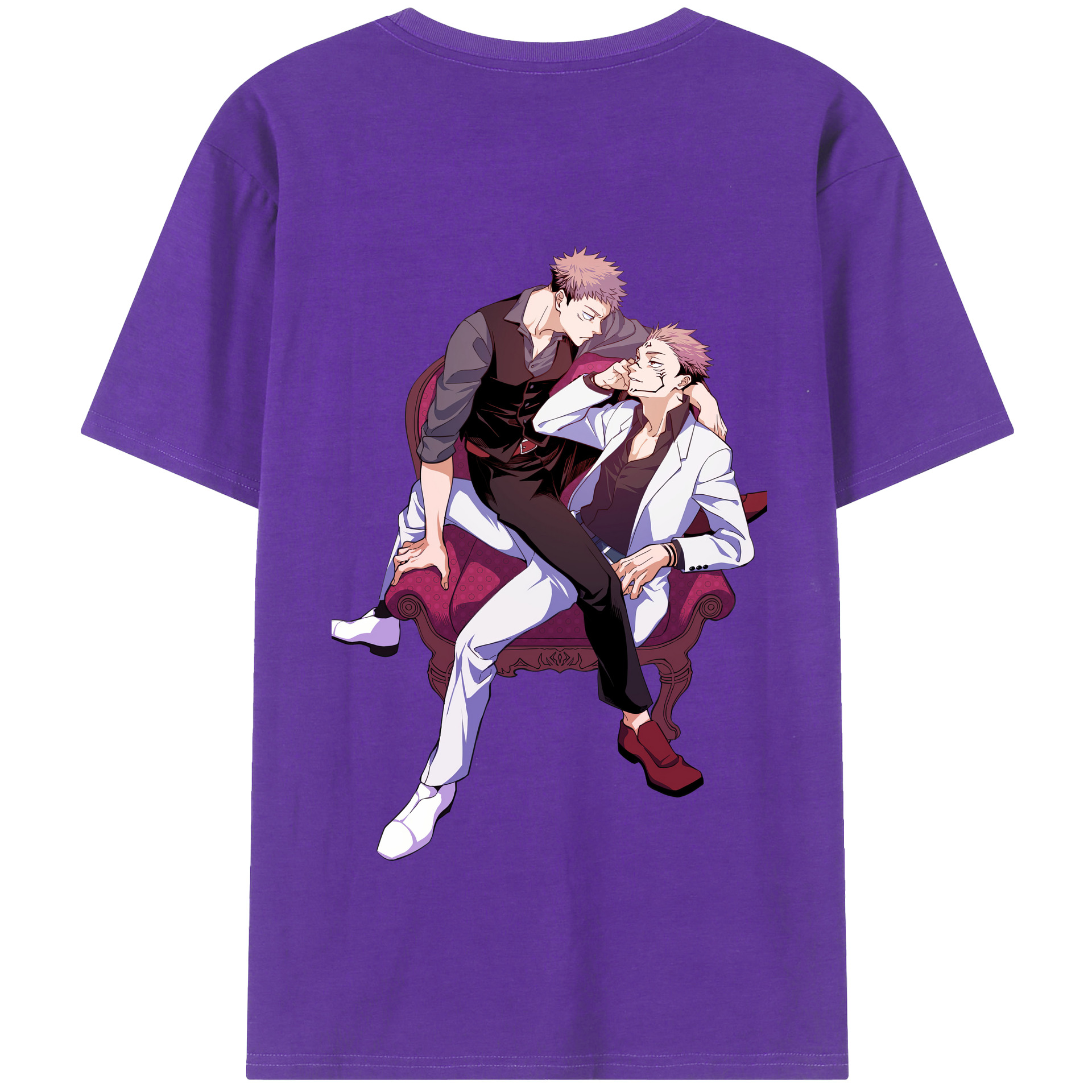 （画像用） 呪術廻戦 Jujutsu Kaisen 綿100％半袖Tシャツ（背面プリント）