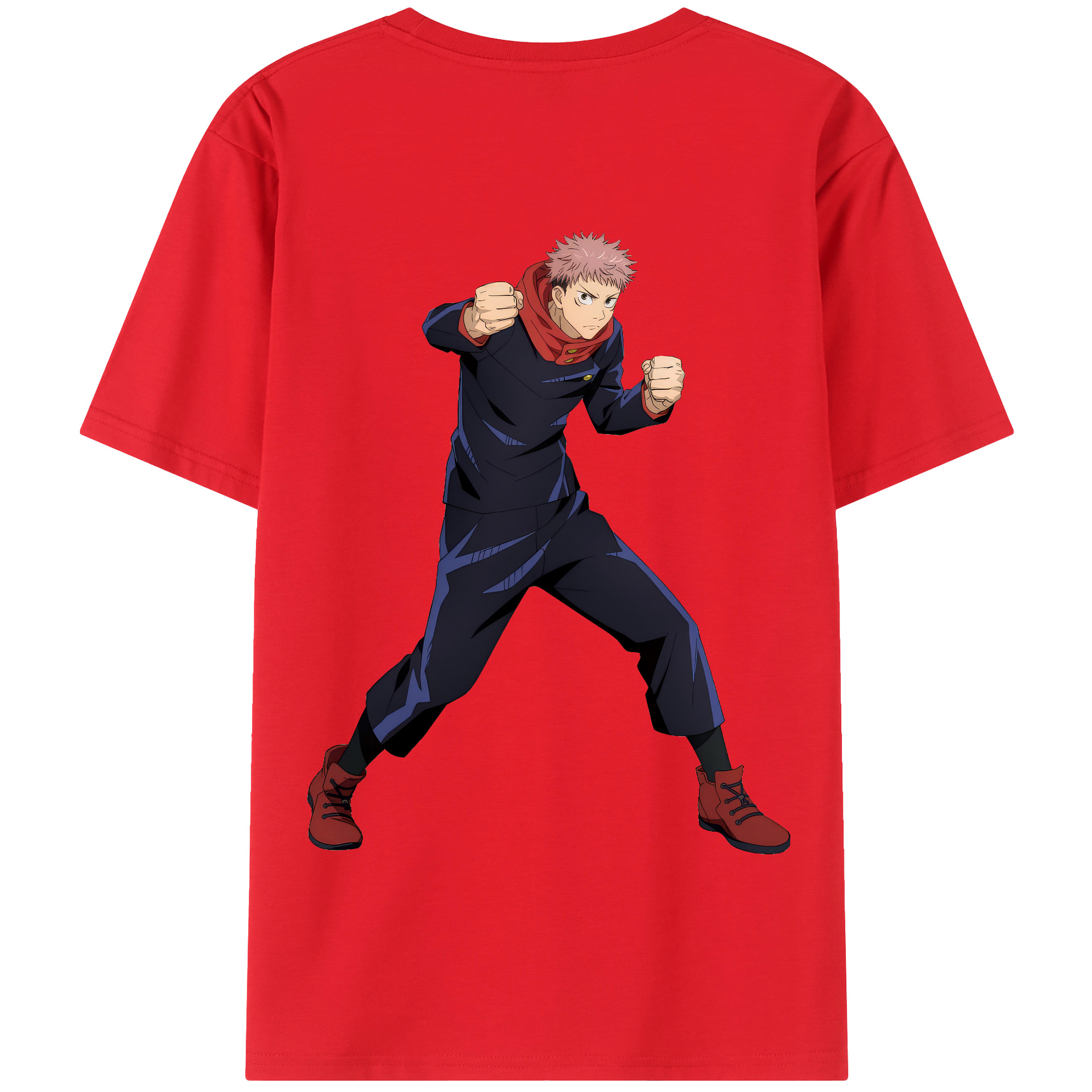 （画像用） 呪術廻戦 Jujutsu Kaisen 綿100％半袖Tシャツ（背面プリント）