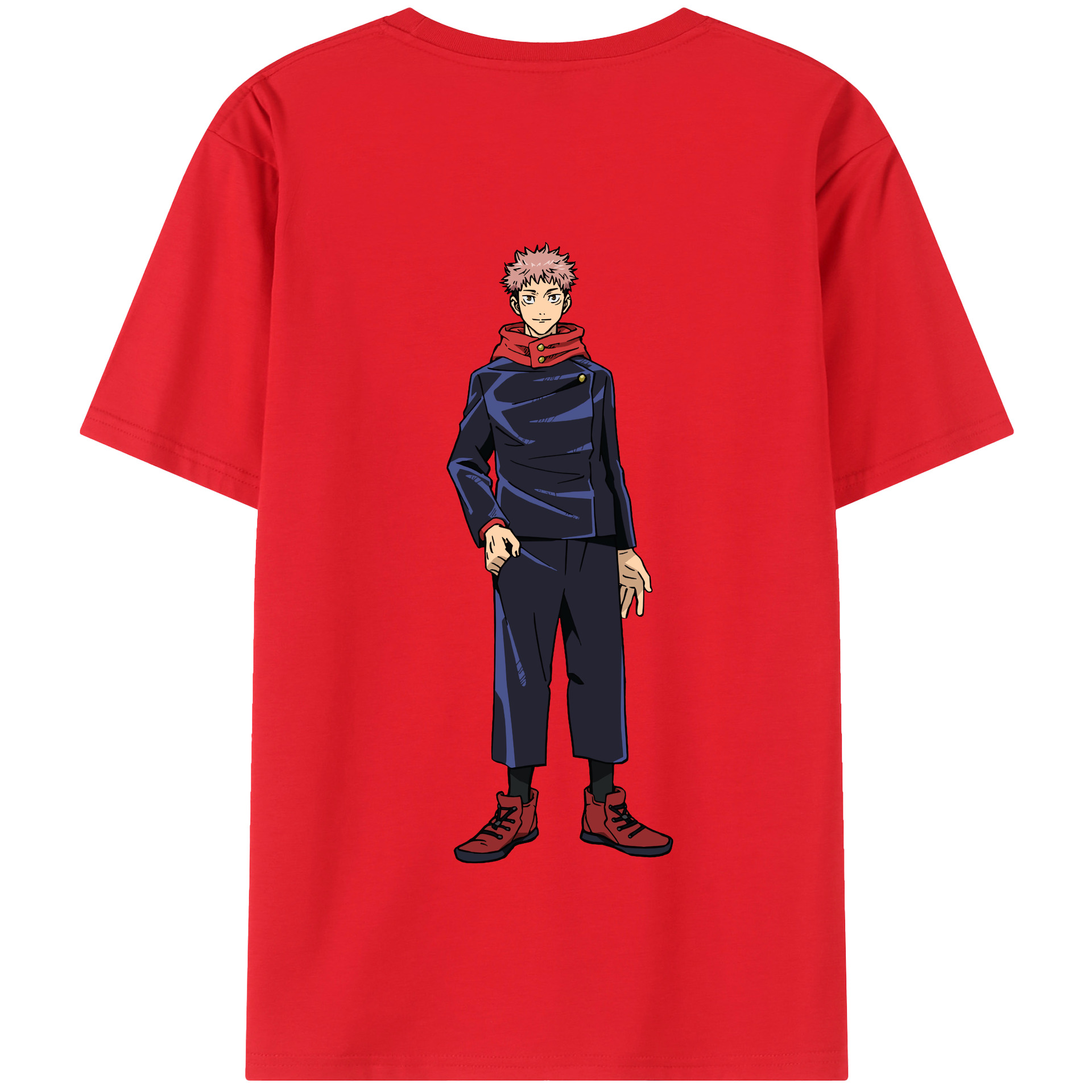 （画像用） 呪術廻戦 Jujutsu Kaisen 綿100％半袖Tシャツ（背面プリント）