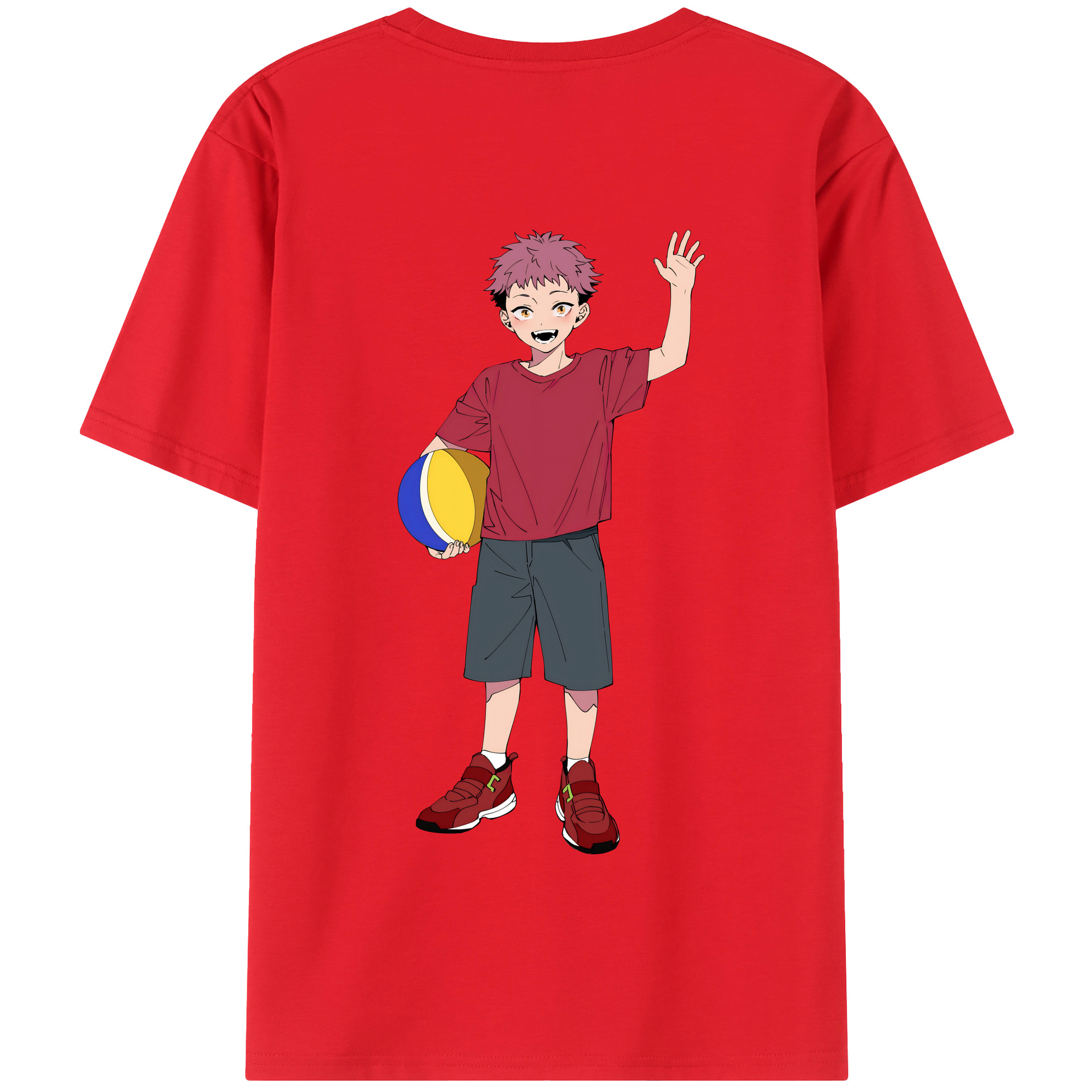（画像用） 呪術廻戦 Jujutsu Kaisen 綿100％半袖Tシャツ（背面プリント）