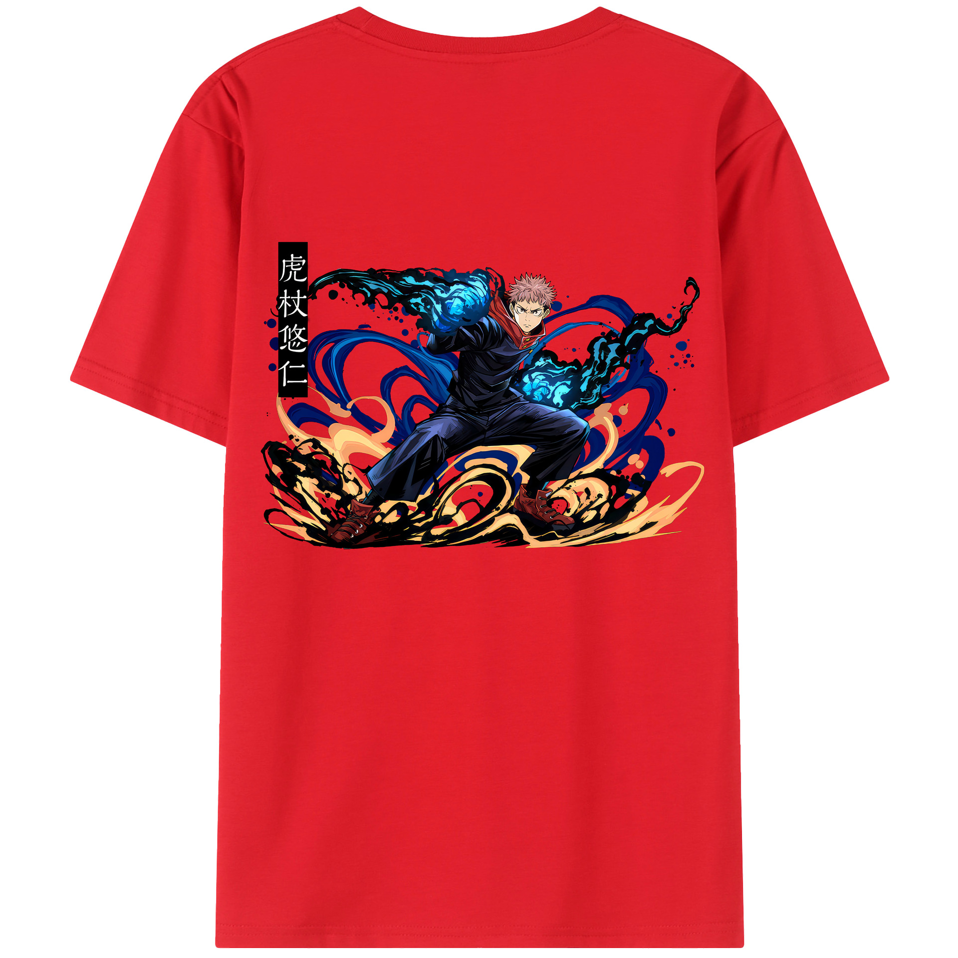 （画像用） 呪術廻戦 Jujutsu Kaisen 綿100％半袖Tシャツ（背面プリント）
