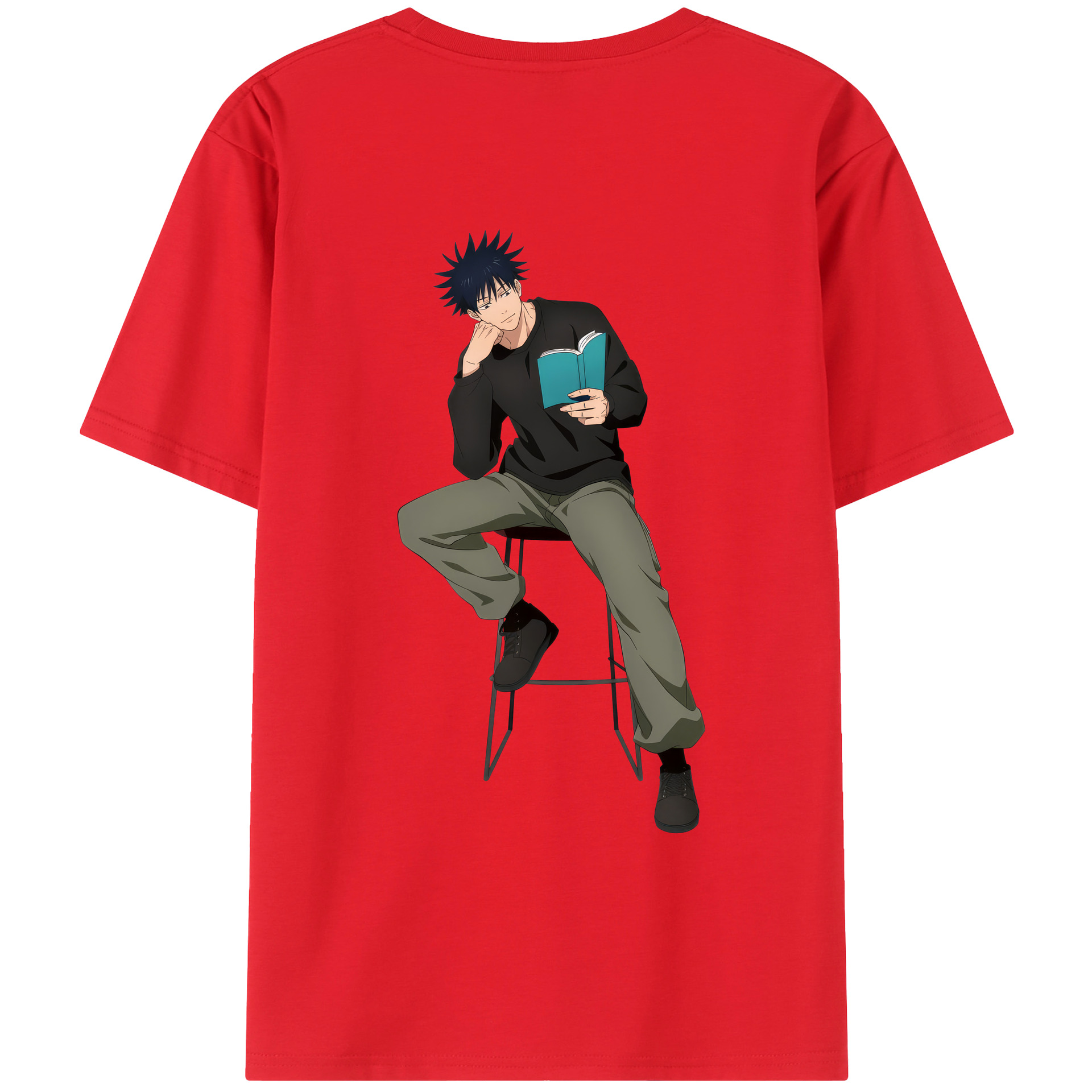 （画像用） 呪術廻戦 Jujutsu Kaisen 綿100％半袖Tシャツ（背面プリント）