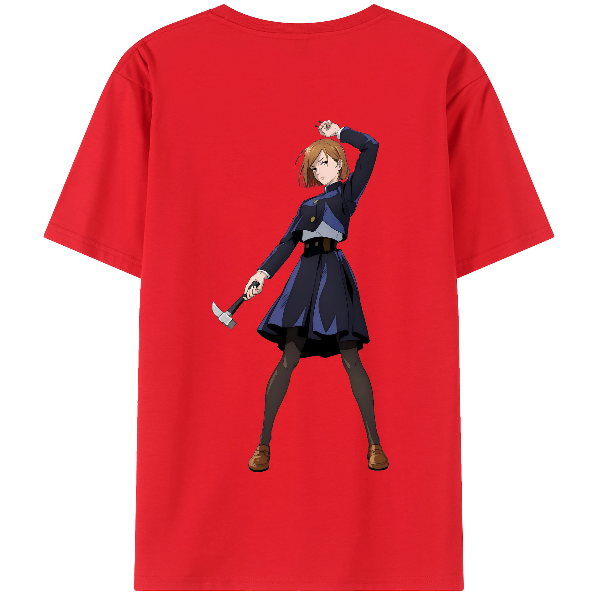 （画像用） 呪術廻戦 Jujutsu Kaisen 綿100％半袖Tシャツ（背面プリント）