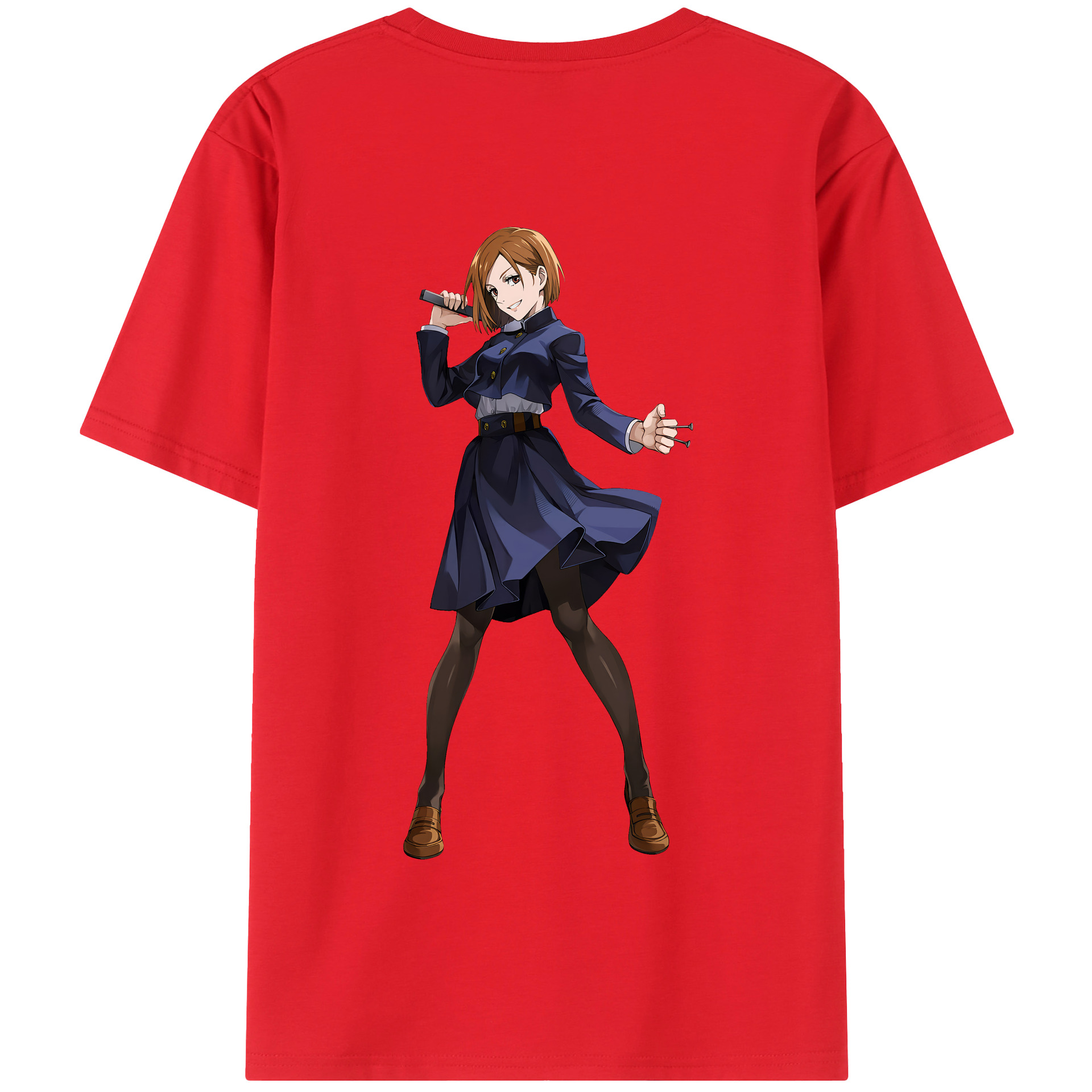 （画像用） 呪術廻戦 Jujutsu Kaisen 綿100％半袖Tシャツ（背面プリント）