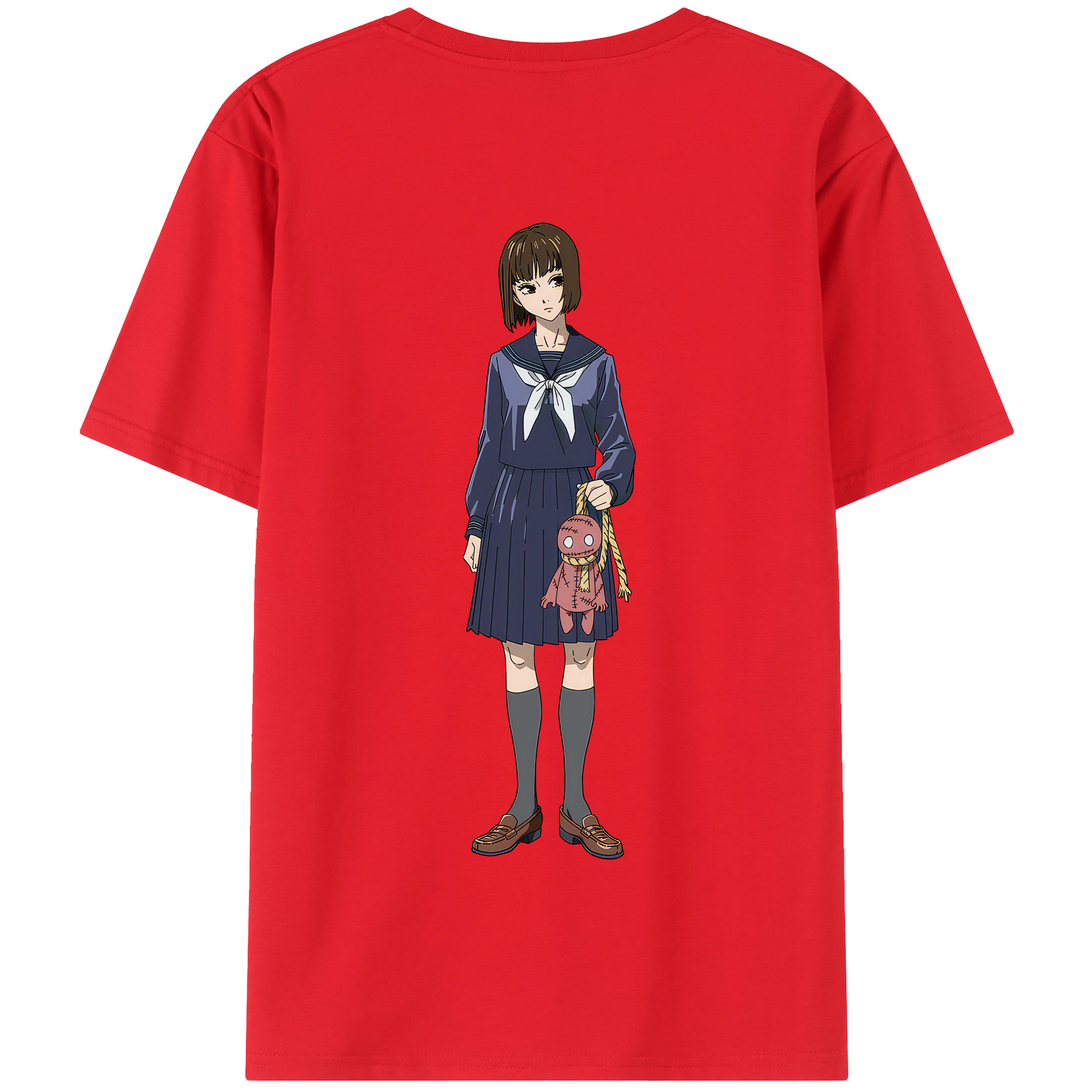 （画像用） 呪術廻戦 Jujutsu Kaisen 綿100％半袖Tシャツ（背面プリント）