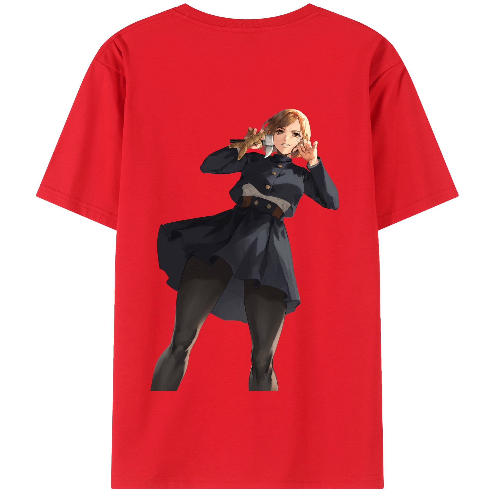 （画像用） 呪術廻戦 Jujutsu Kaisen 綿100％半袖Tシャツ（背面プリント）