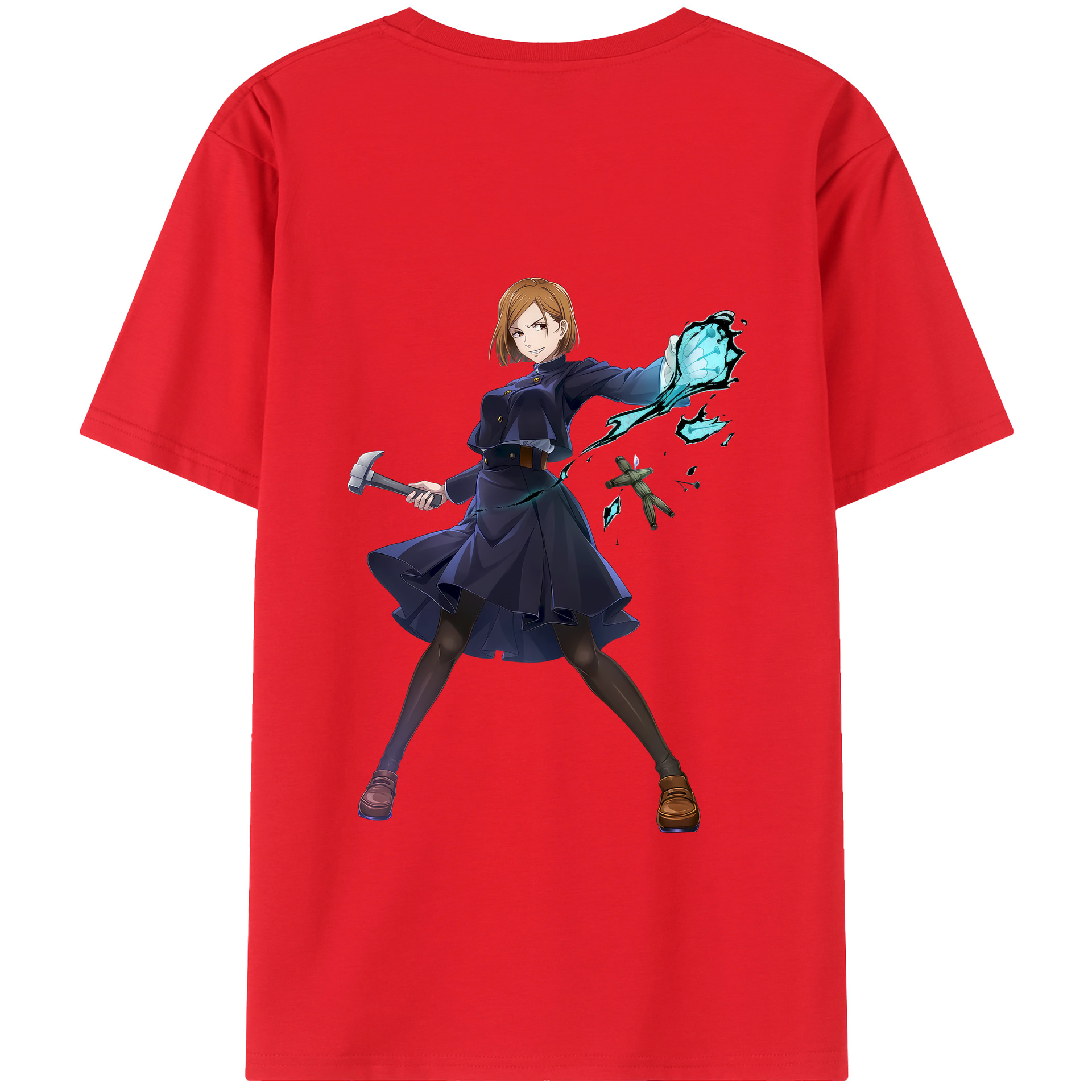 （画像用） 呪術廻戦 Jujutsu Kaisen 綿100％半袖Tシャツ（背面プリント）