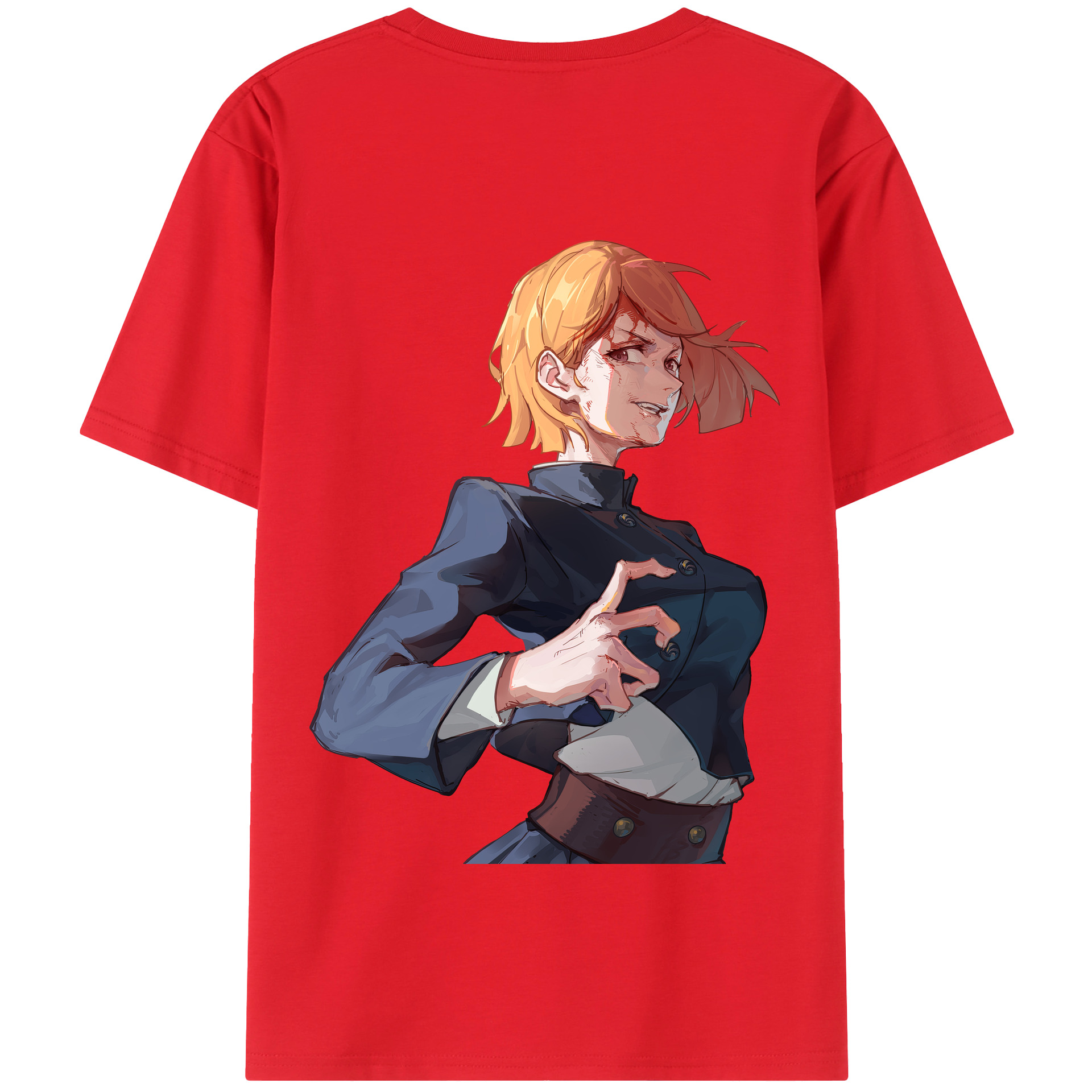 （画像用） 呪術廻戦 Jujutsu Kaisen 綿100％半袖Tシャツ（背面プリント）